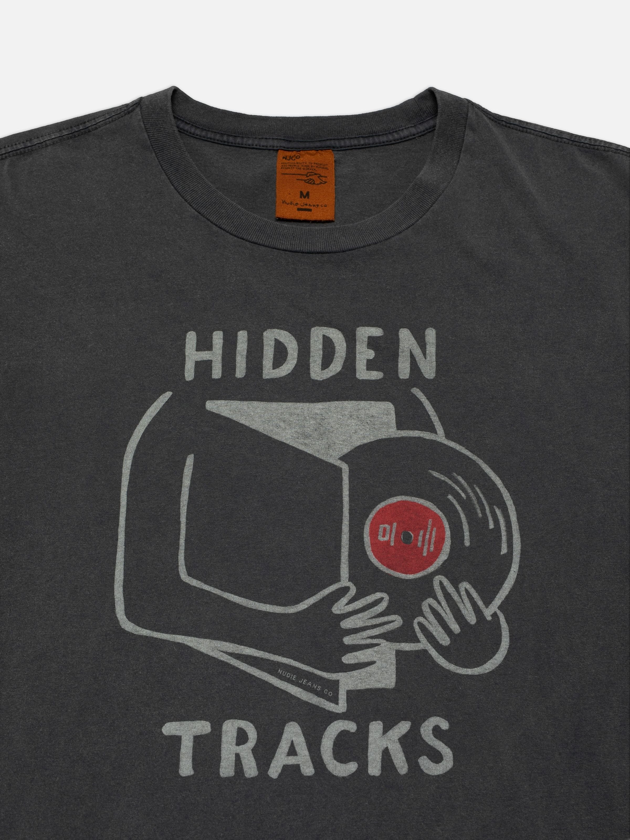 Roy Hidden Track T-Shirt - Antracite