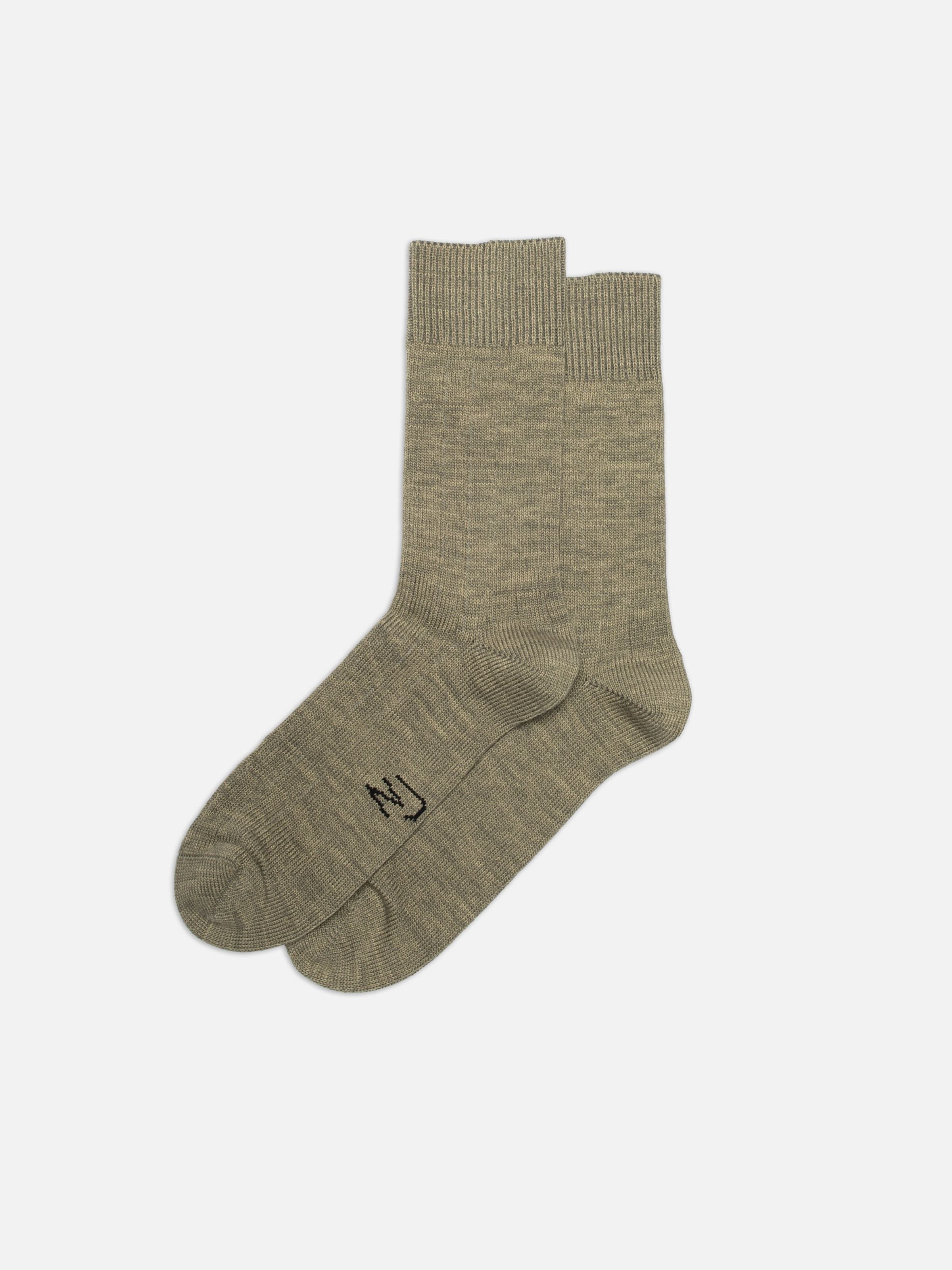 Men Broad Ribbed Socks - Desert