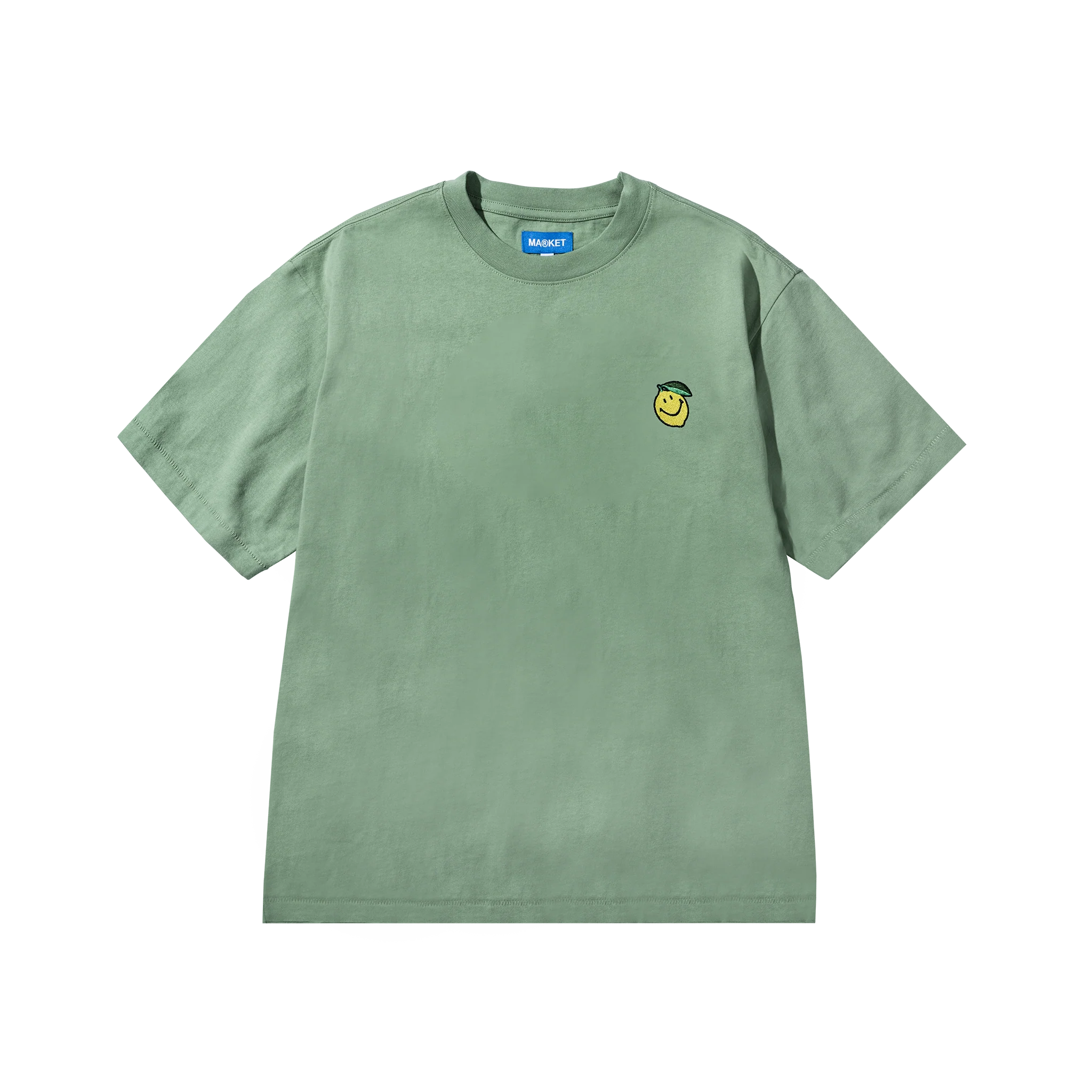 SMILEY FRUIT T-SHIRT 3-PACK - BASIL /BUTTER-CREAM/SKY BLUE