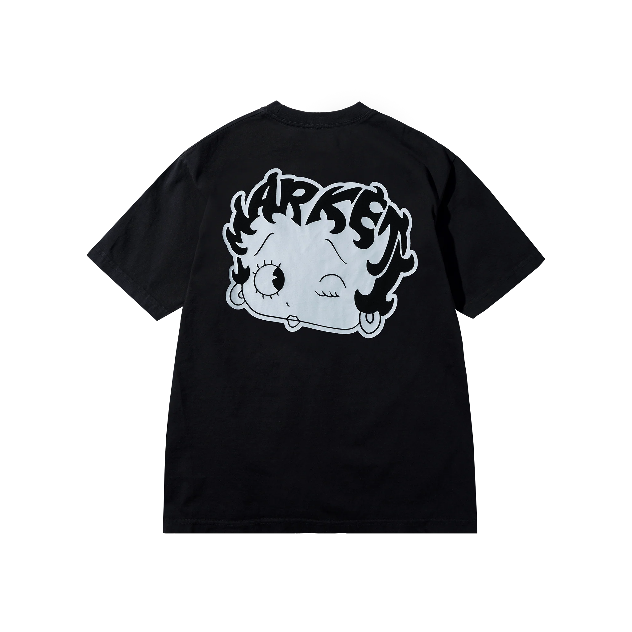 BETTY BOOP MASCOT T-SHIRT - BLACK