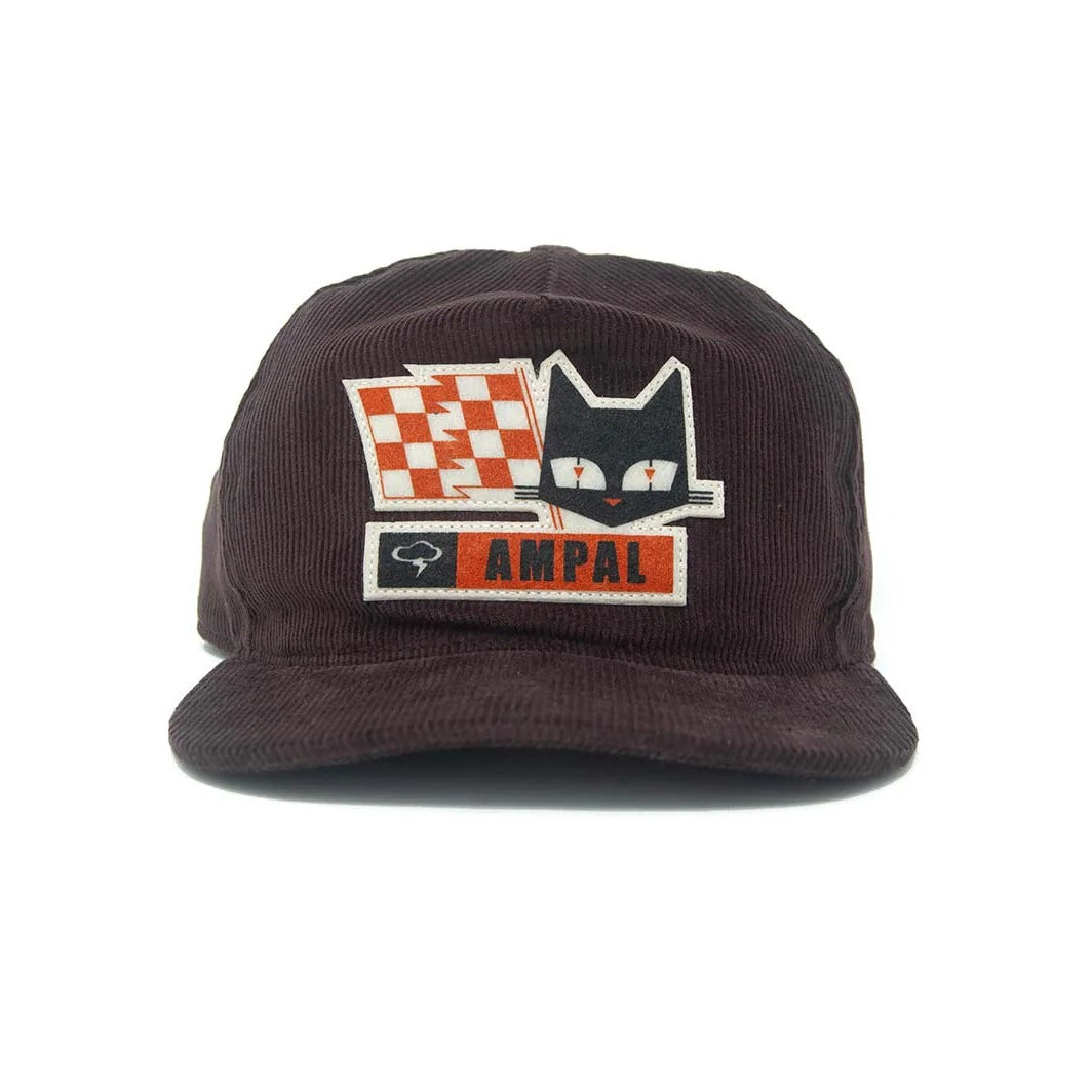 CATEYES Snapback - DARK BROWN