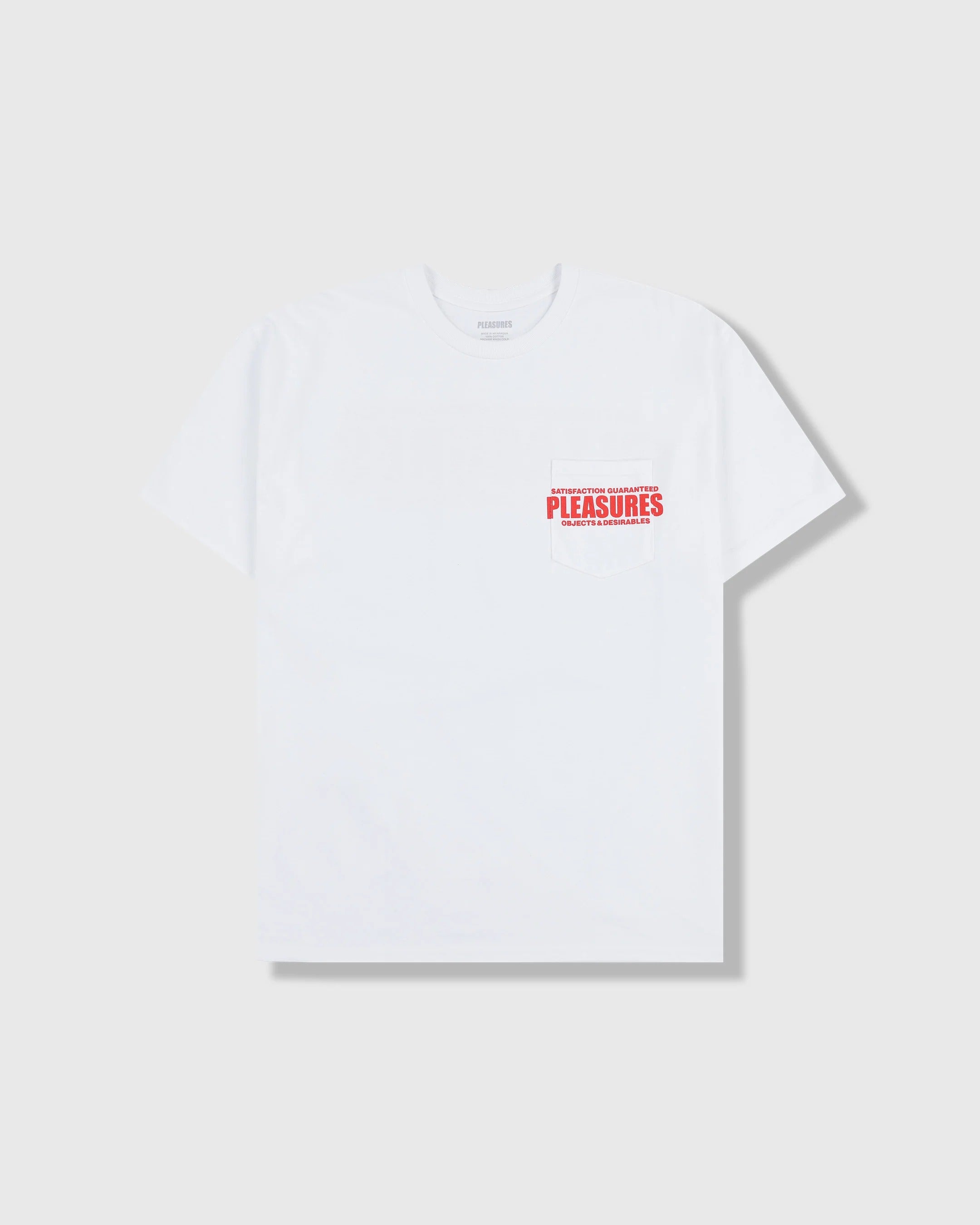 STAFF POCKET TEE S/S - WHITE