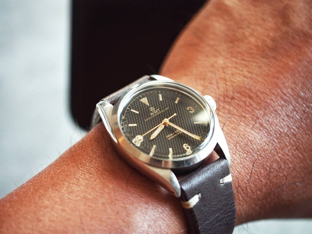 Barracuda - Tropical Brown/Aged Edition/Metal Bracelet + Anziano Leather Strap Set