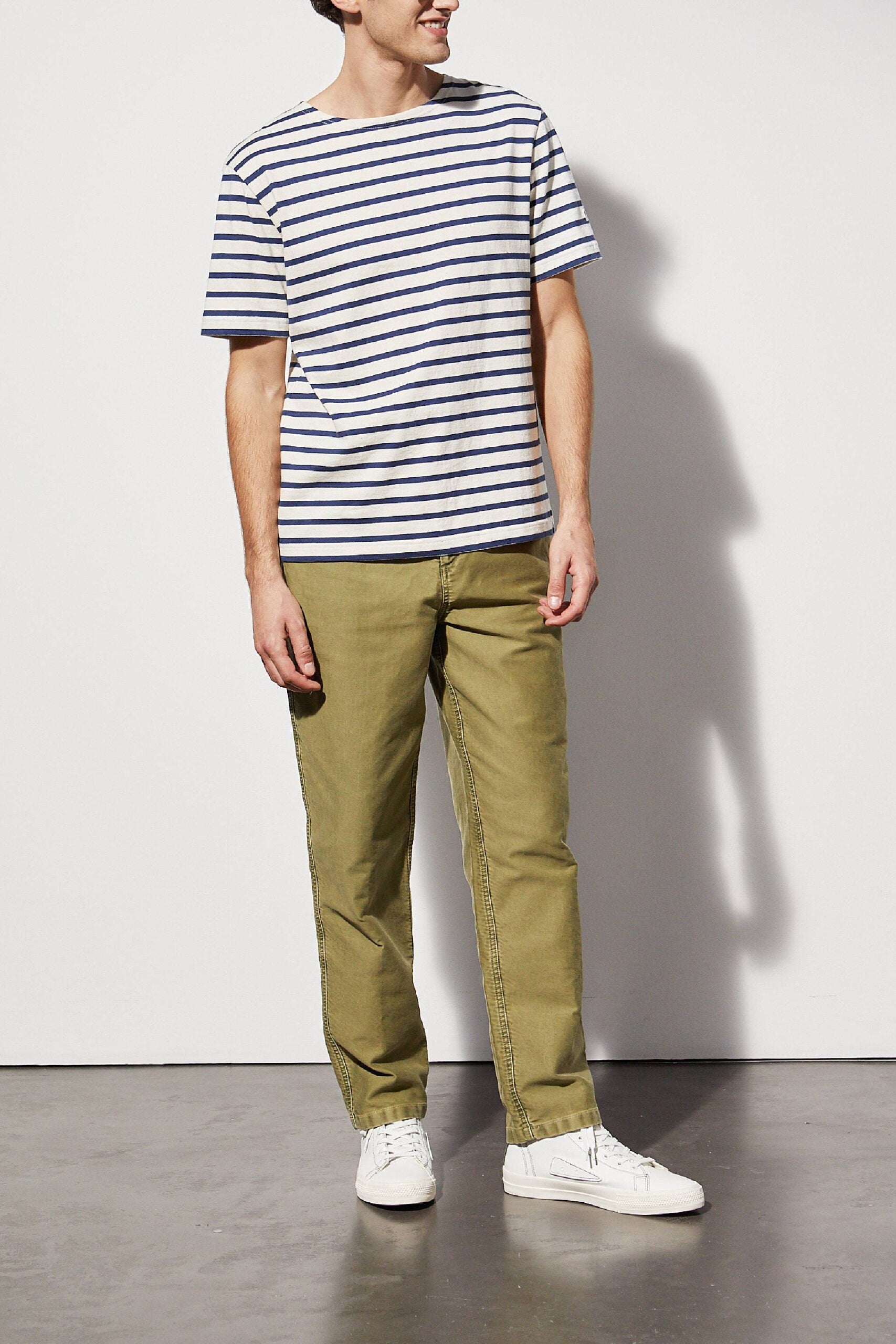 Thibalt – Short-sleeved sailor - OFF WHITE/NAVY