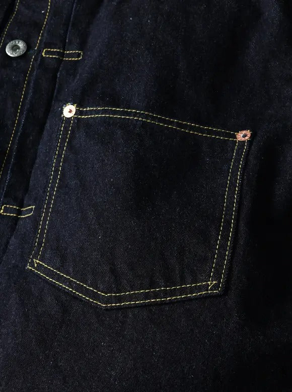 FN-OJ-SD001 12ozDENIM JACKET - 40's - INDIGO