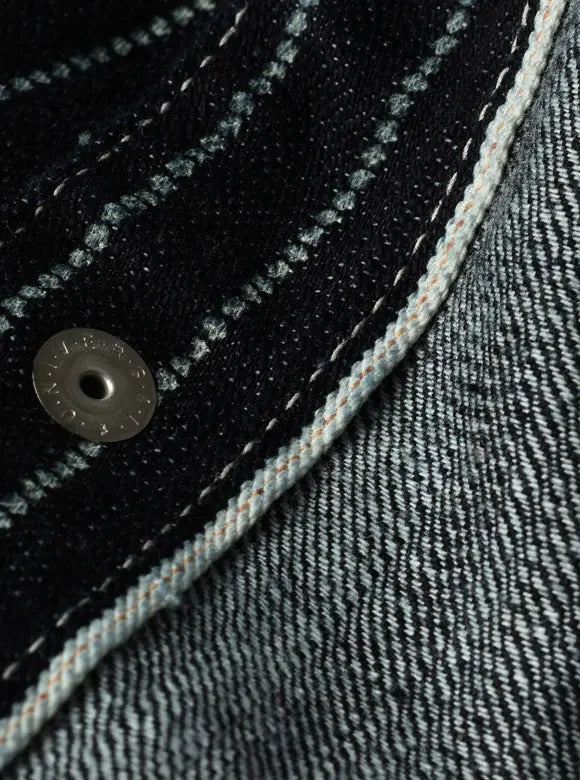 FN-SDW-701L 10ozDENIM WABASH WESTERN SHIRT - INDIGO