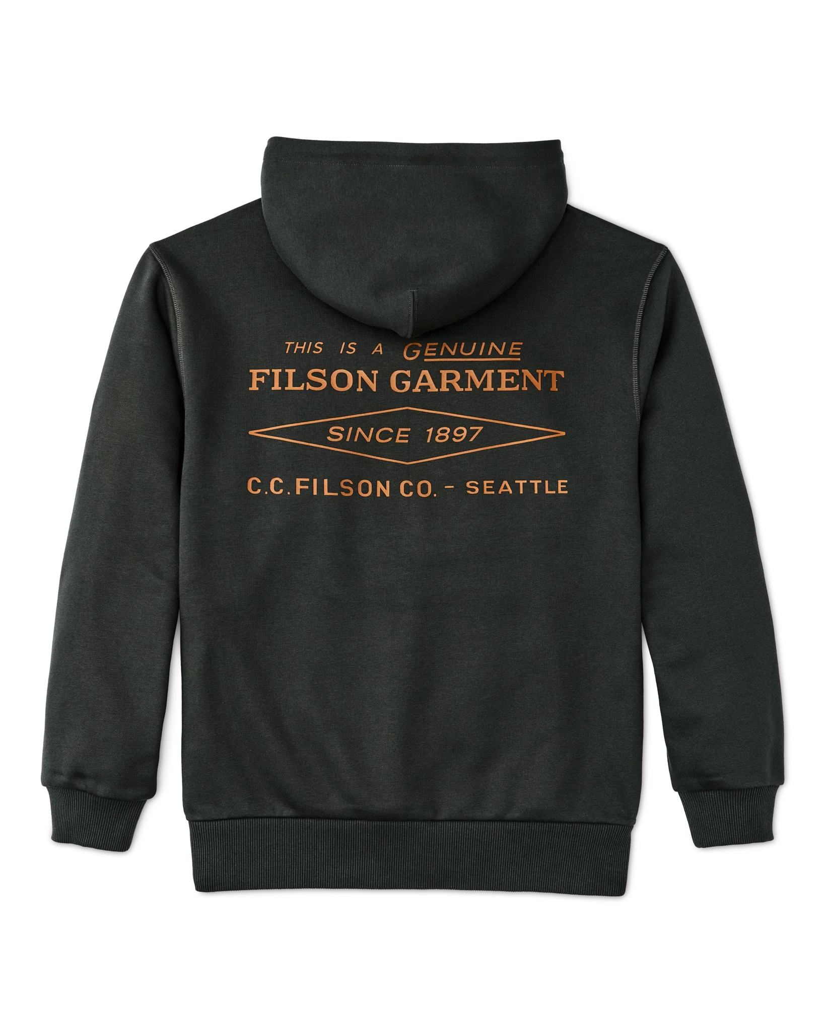 PROSPECTOR GRAPHIC HOODIE - PEAT / DIAMOND