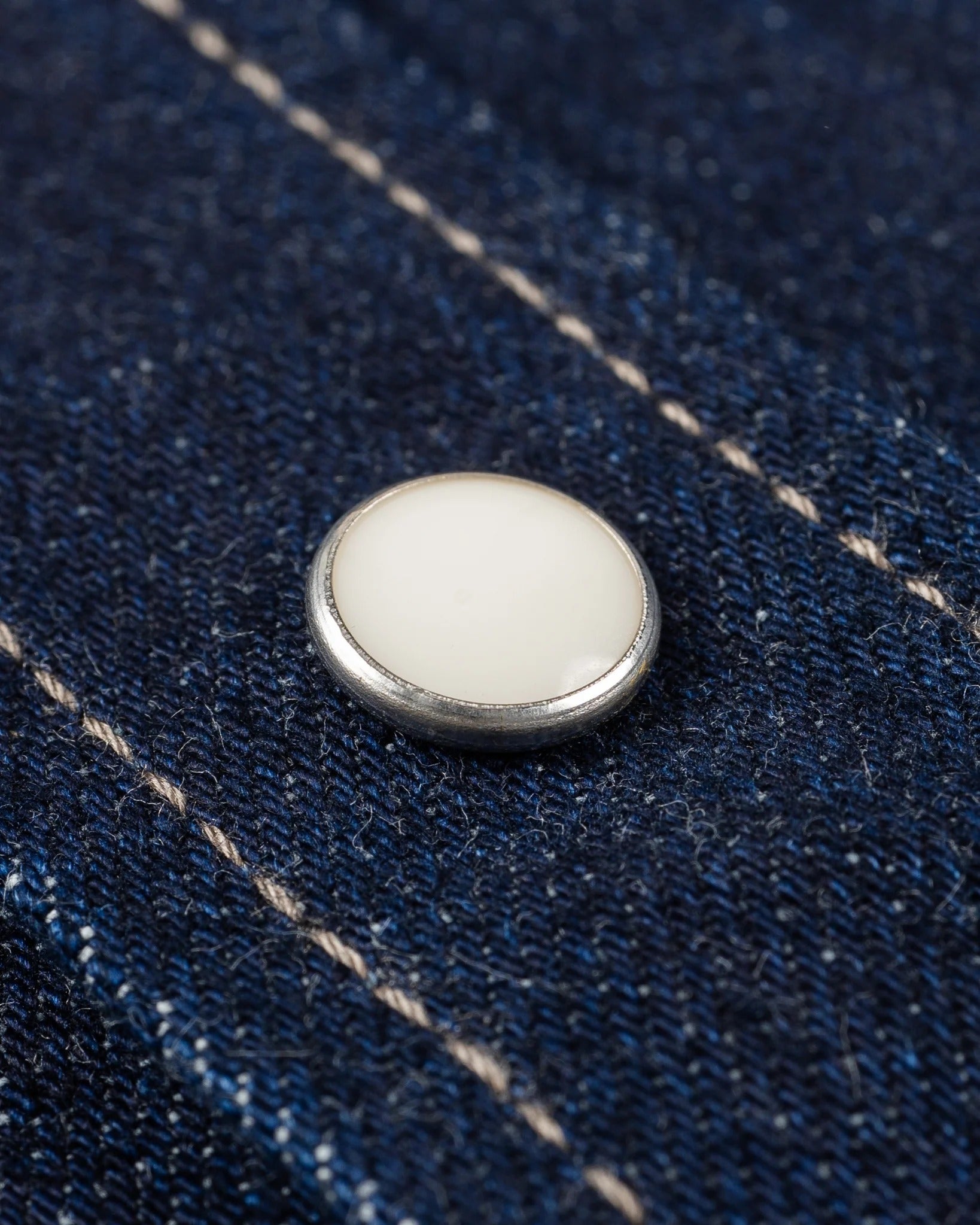 IHSH-326-IND 12OZ SELVEDGE DENIM WORK SHIRT WITH SNAPS - INDIGO