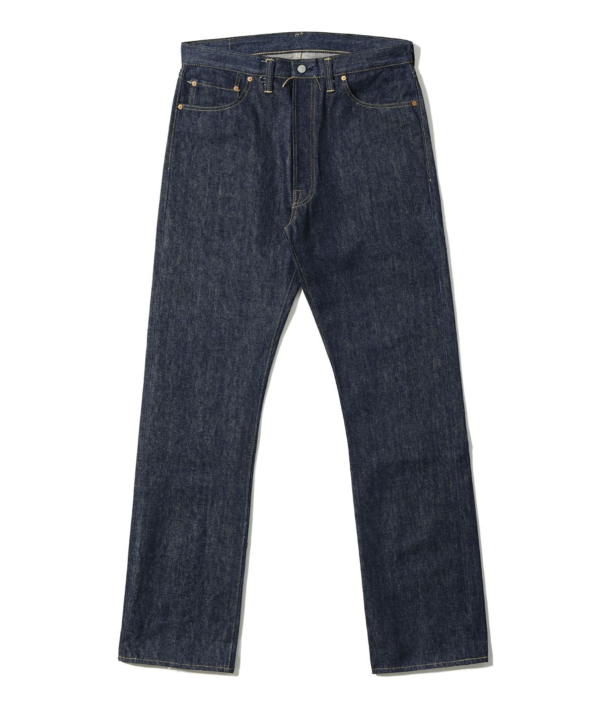 SC49001 SUGAR CANE Super “Denim” Collectibles #01 14oz. BLUE DENIM WAIST OVERALLS “S1945” MODEL - INDIGO