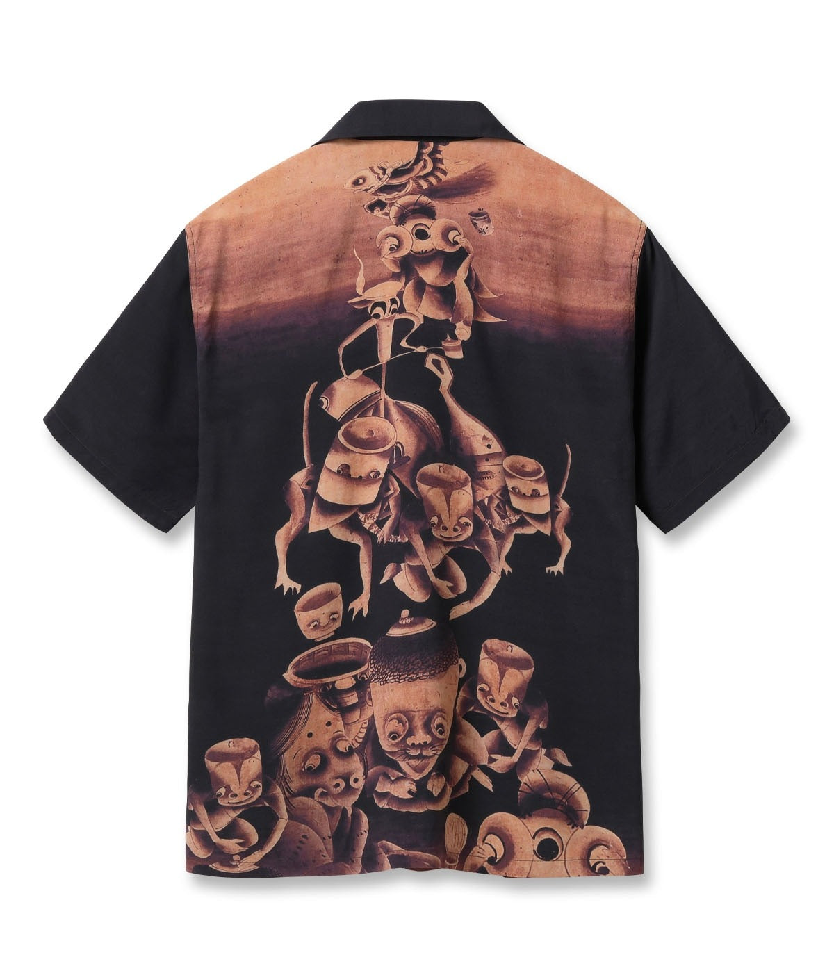 SS39533 SUN SURF × Ito Jakuchu SPECIAL EDITION "Tsukumogami" - BROWN