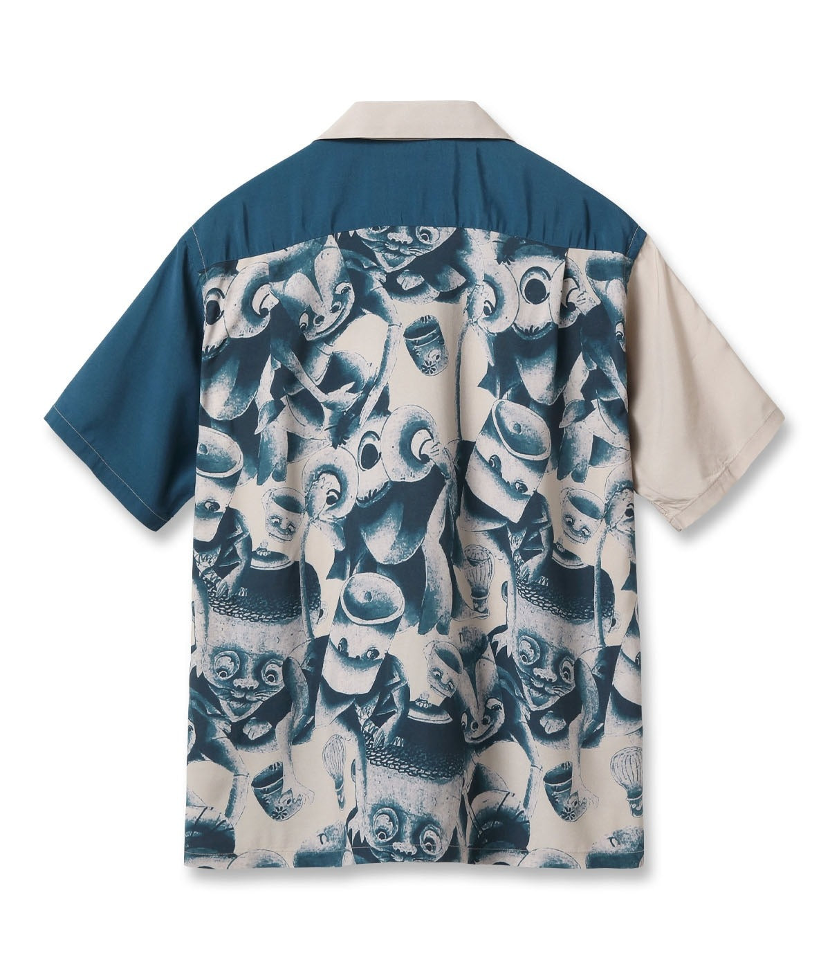 SS39534 SUN SURF × Ito Jakuchu SPECIAL EDITION “YOKAI” - NAVY