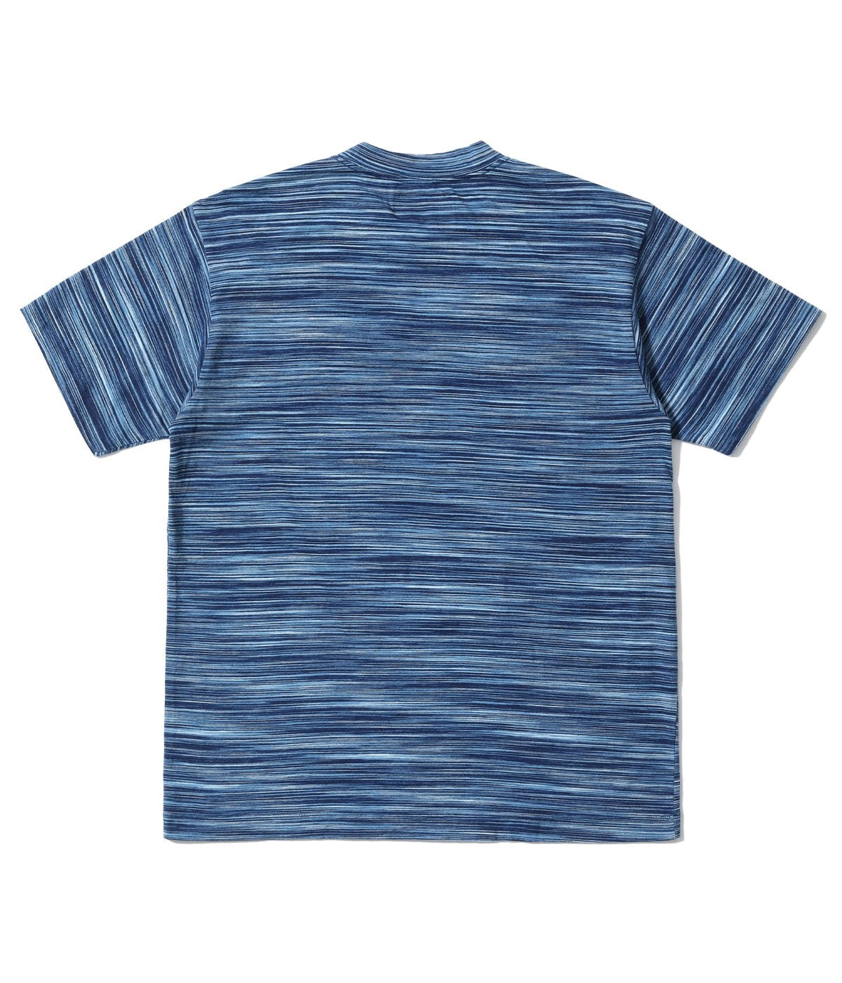 SC79534 FICTION ROMANCE INDIGO BORDER POCKET T-SHIRT - NAVY