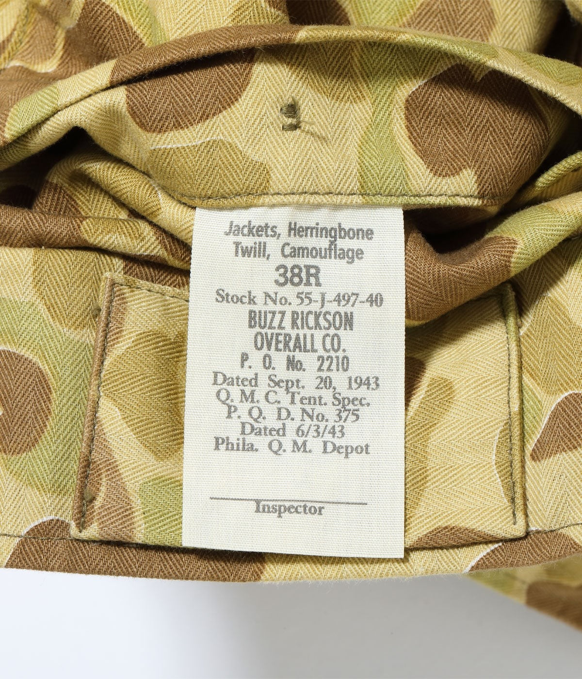BR15753 JACKETS HERRINGBONE TWILL CAMOUFLAGE - CAMOUFLAGE