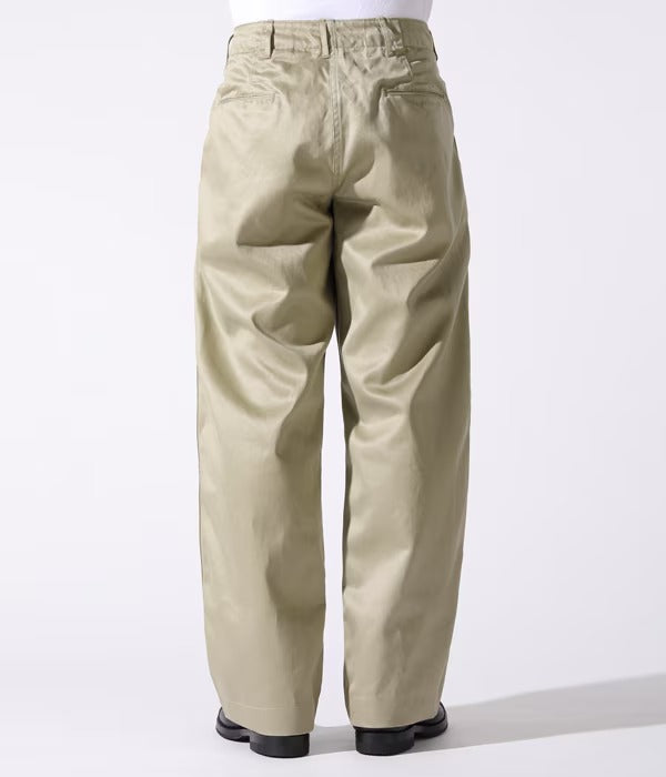 M43036 EARLY MILITARY CHINOS 1942 MODEL (ONE WASH) - KHAKI