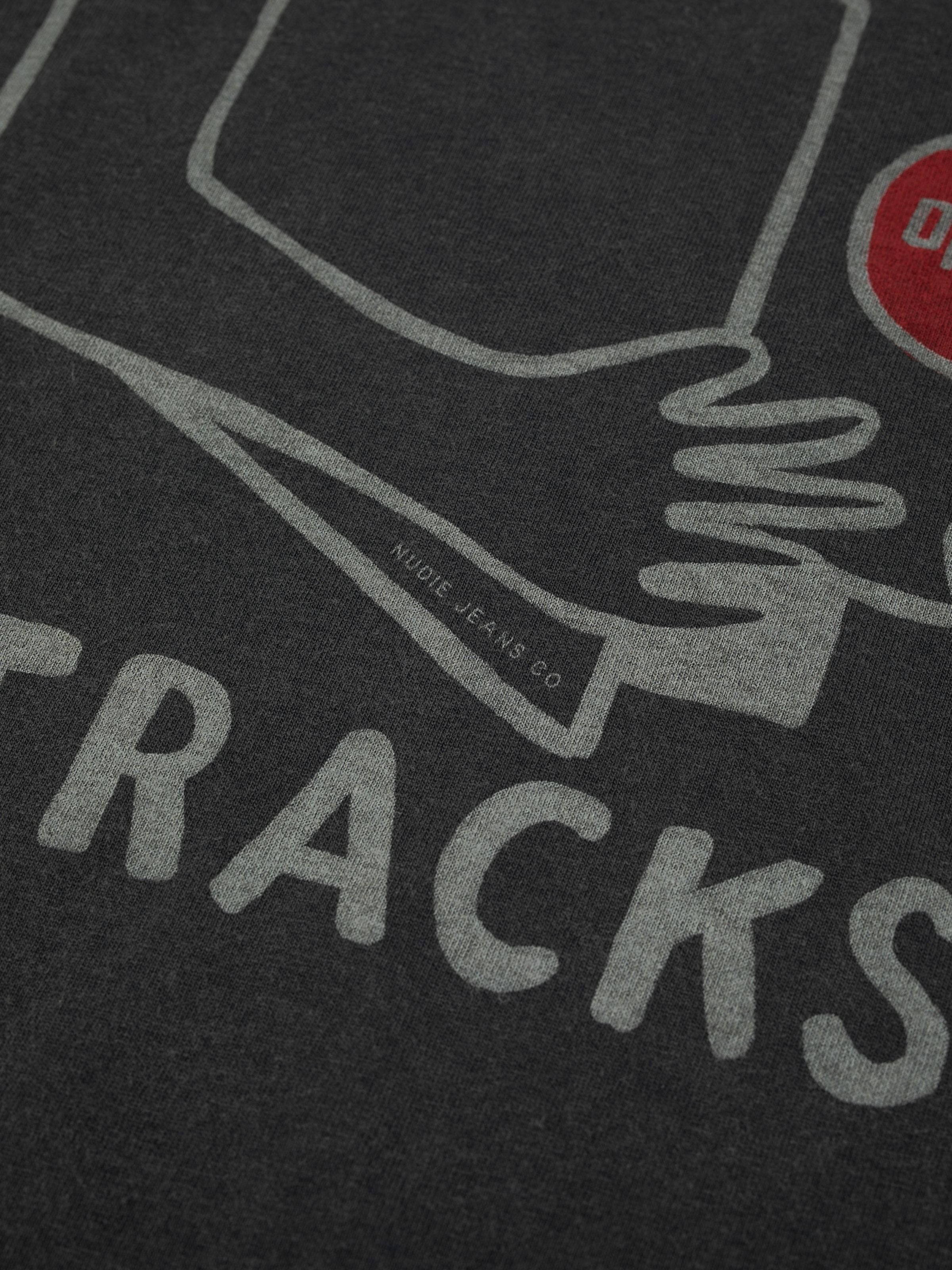 Roy Hidden Track T-Shirt - Antracite