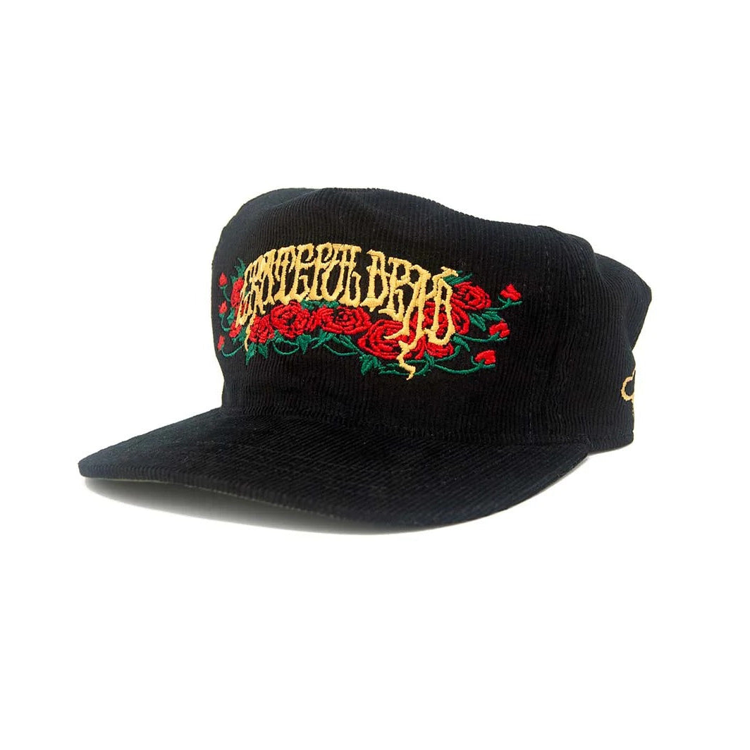 Ampal X Grateful Dead ROSES Snapback - BLACK