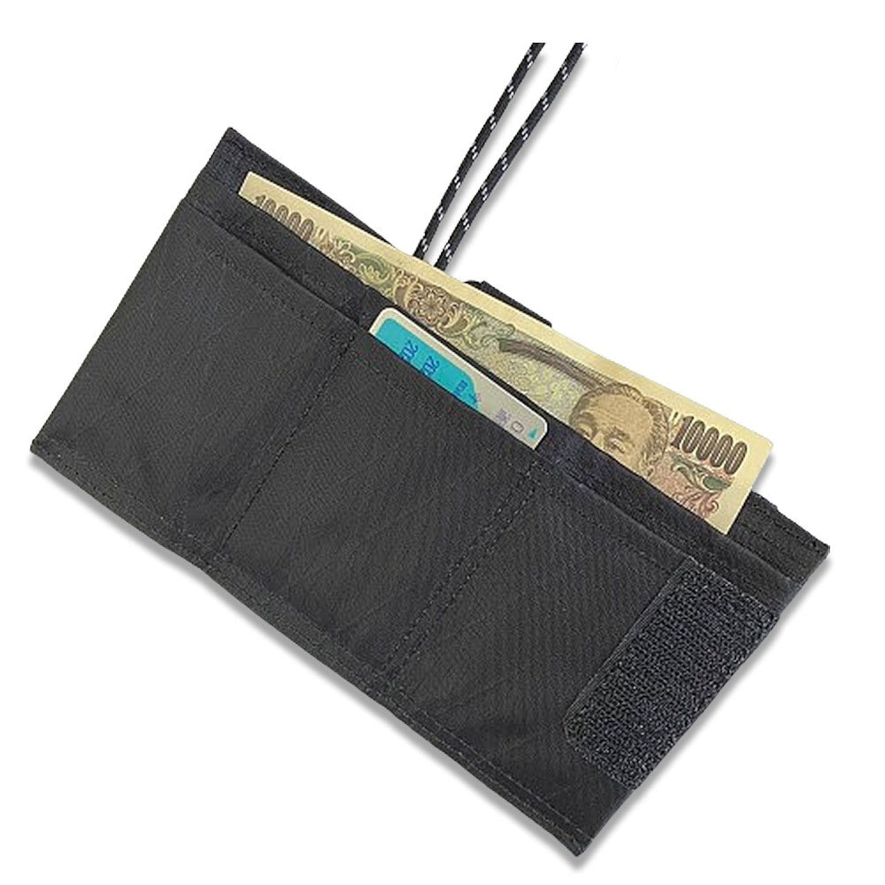 WW-026 NECK WALLET - BLACK