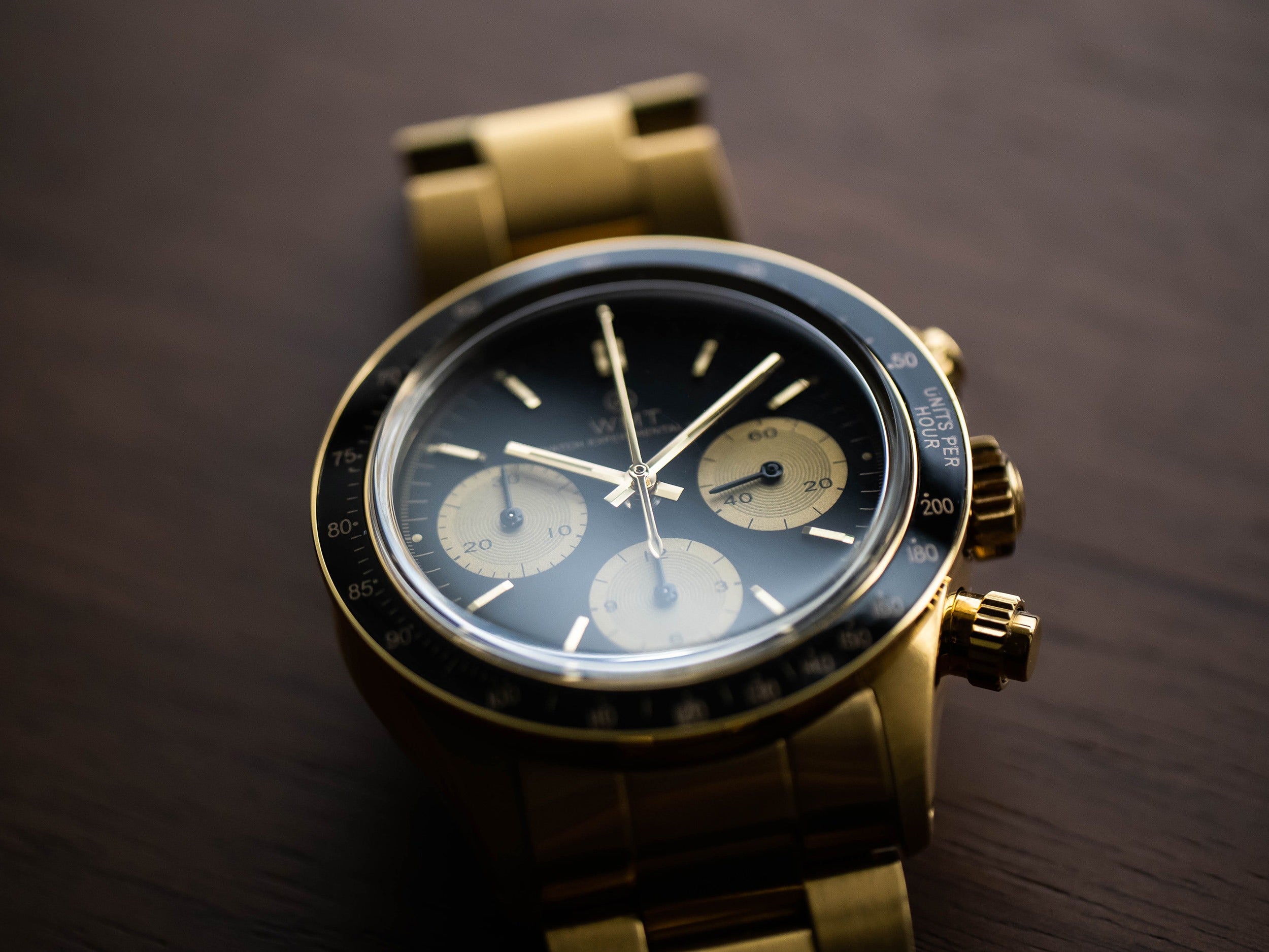 MONTANA - GOLD PLATING EDITION/BLACK DIAL