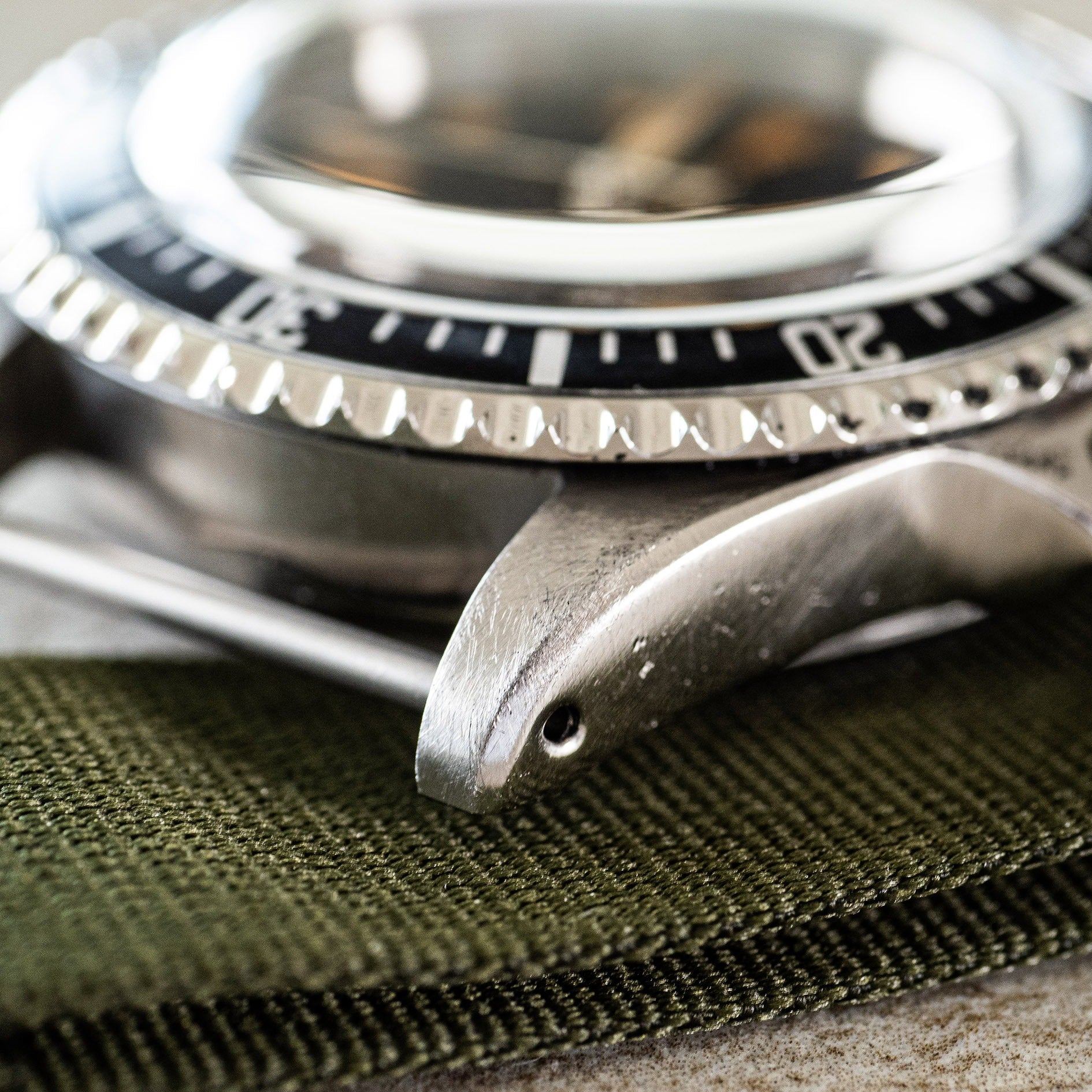 ROYAL MARINE - ROYAL NAVY EDITION / HEAVY AGEDL+Stainless Steel Diver Bracelet