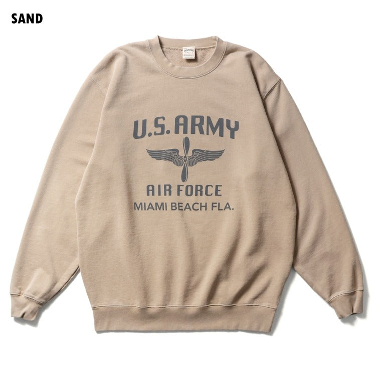 22356 POWDER FROST MILITARY SWEAT (WING) - SAND