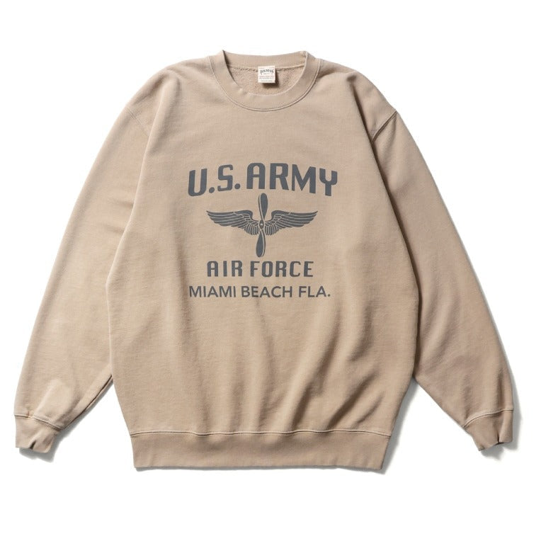 22356 POWDER FROST MILITARY SWEAT (WING) - SAND