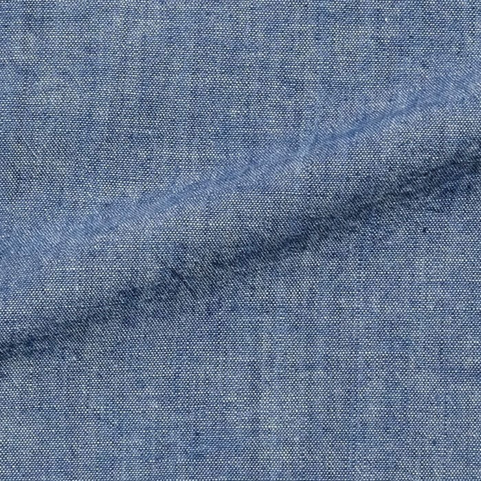 BR35856 BLUE CHAMBRAY WORK SHIRTS S/S - BLUE