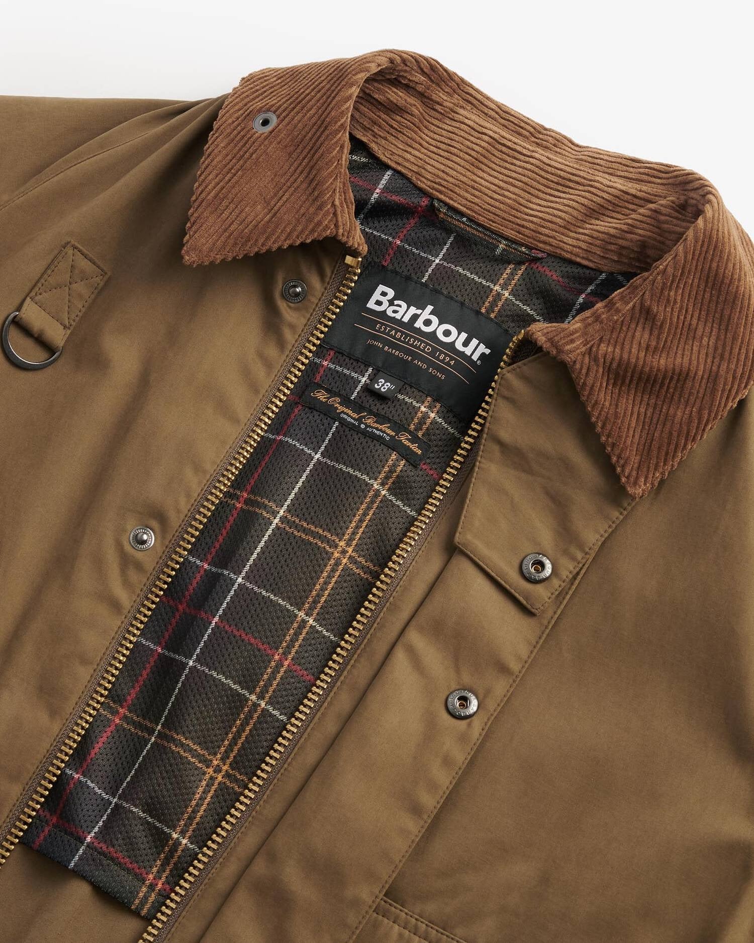 SPEY CASUAL JACKET - DARK SAGE