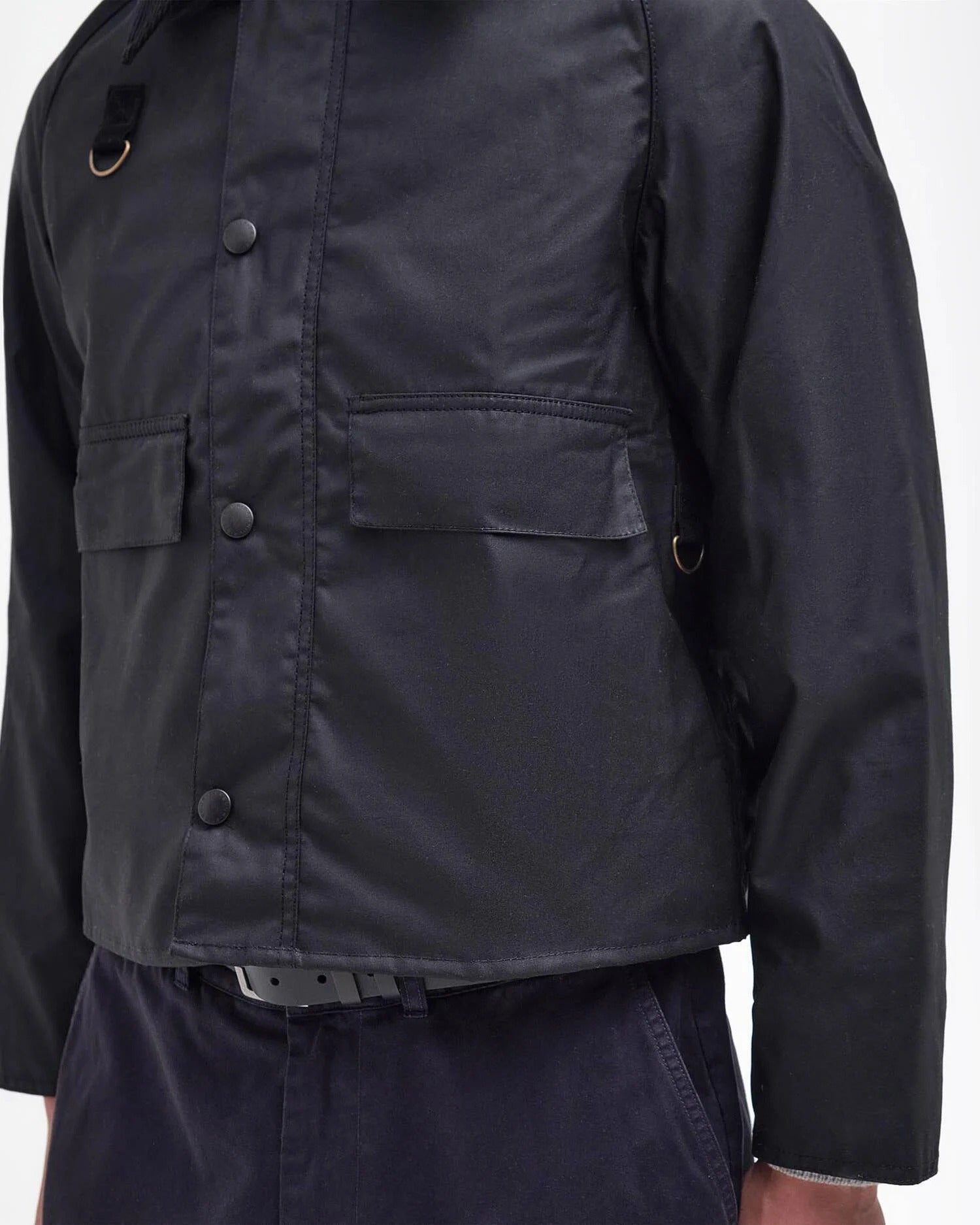SPEY WAX JACKET - BLACK
