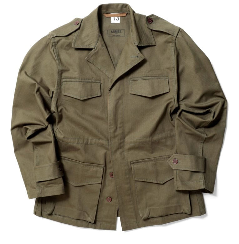 51073 FRENCH ARMY M-47 JACKET - OLIVE DRAB