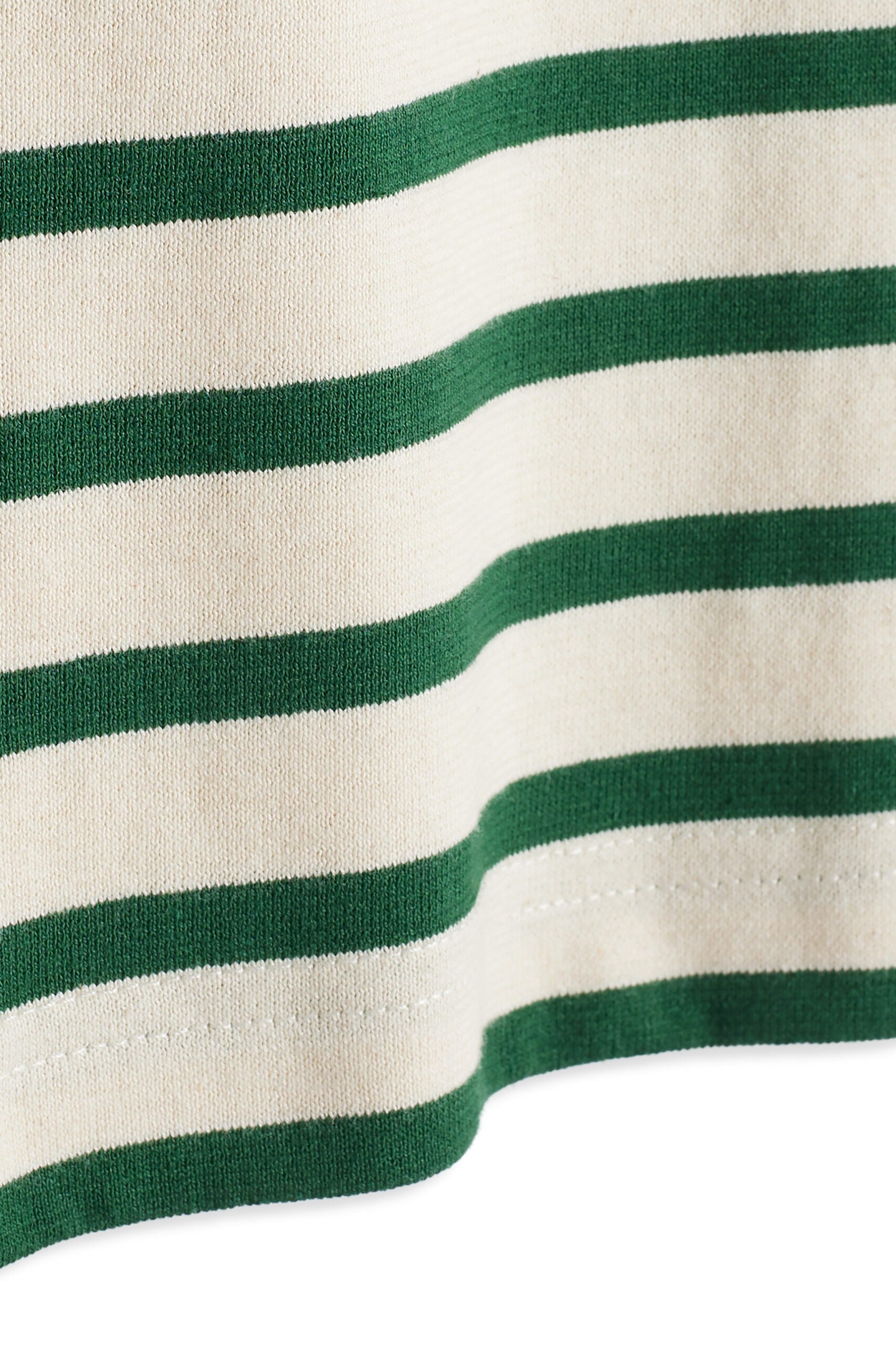 Thibalt – Short-sleeved sailor - OFF WHITE/GREEN