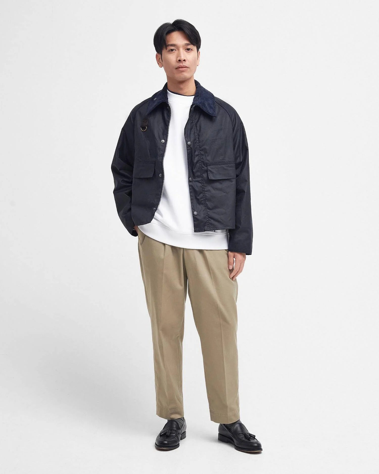 SPEY WAX JACKET - NAVY