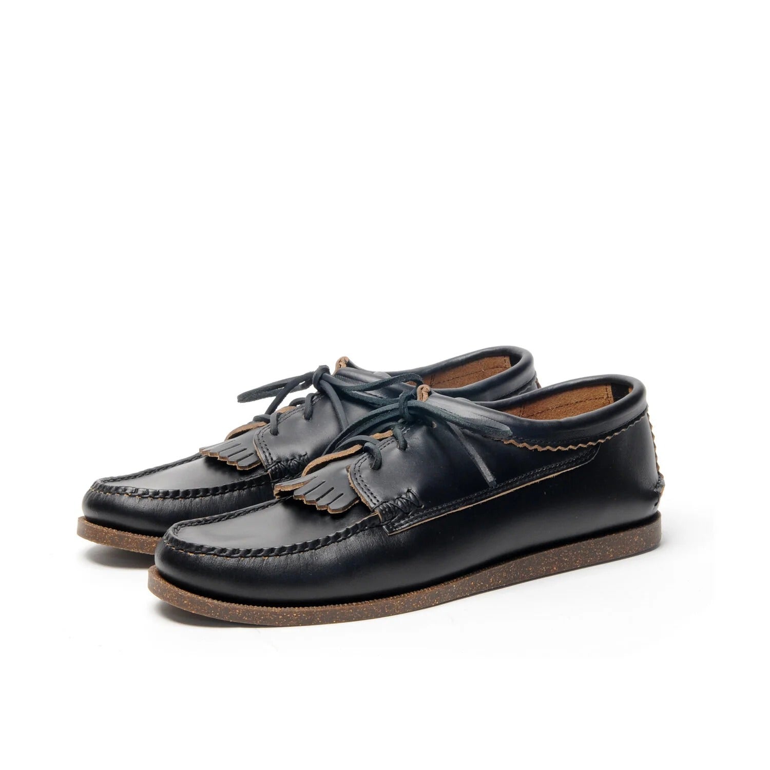 Blucher w/ Kiltie w/ Camp Sole - G Black