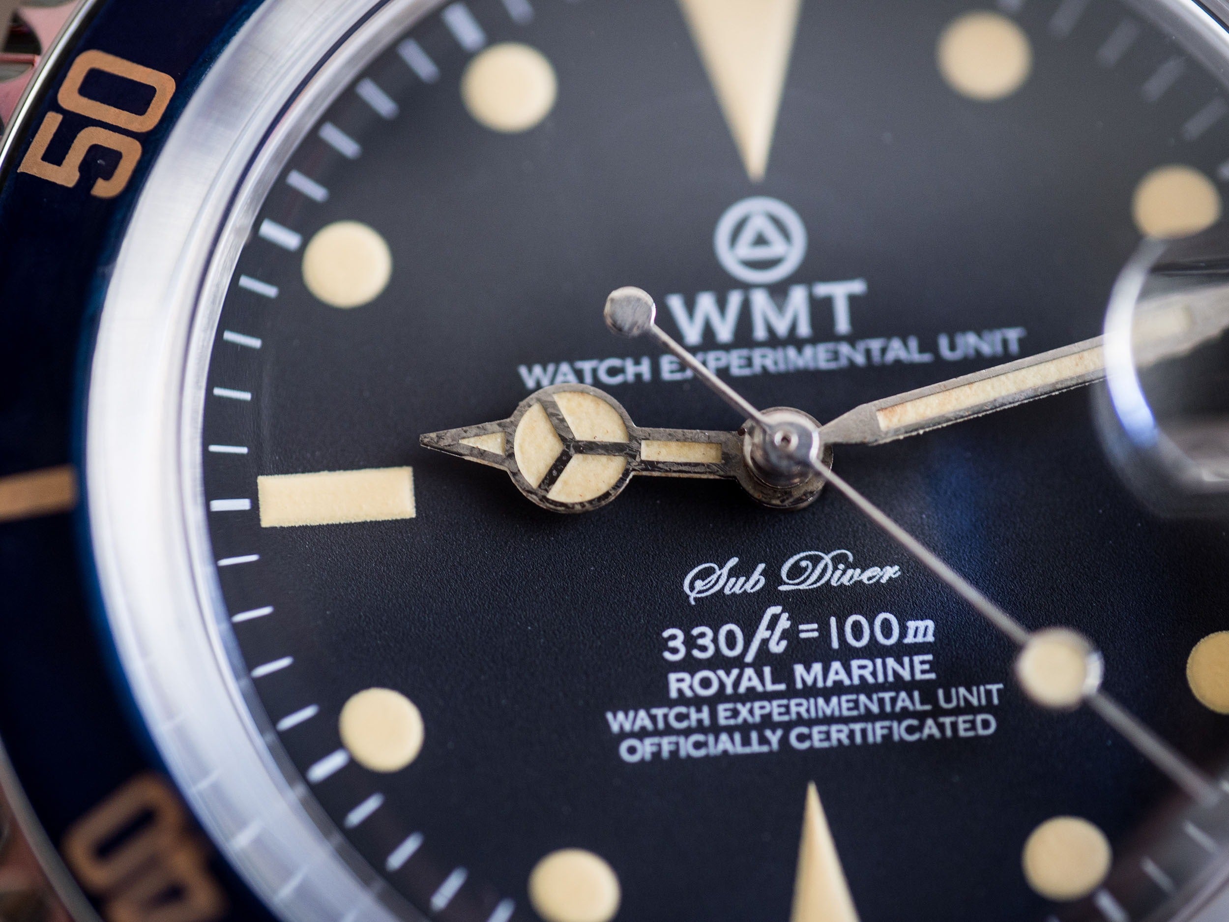 ROYAL MARINE - SUBDIVER / BLUE BEZEL EDITION