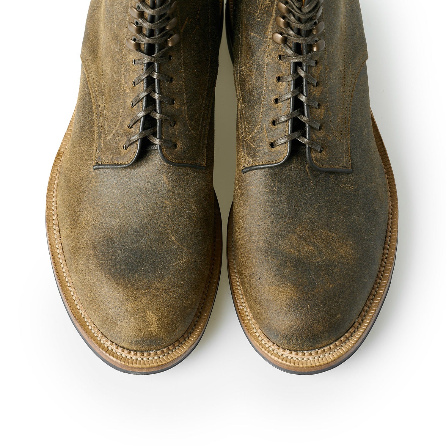 Navvy Boot Antique Waxy Commander - Antique