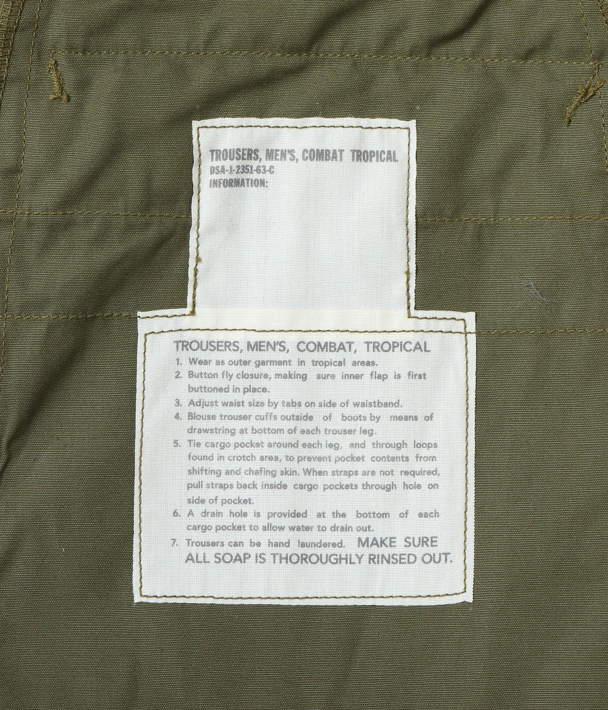BR52550 TROUSERS, MEN'S, COMBAT TROPICAL SHORTS - OLIVE