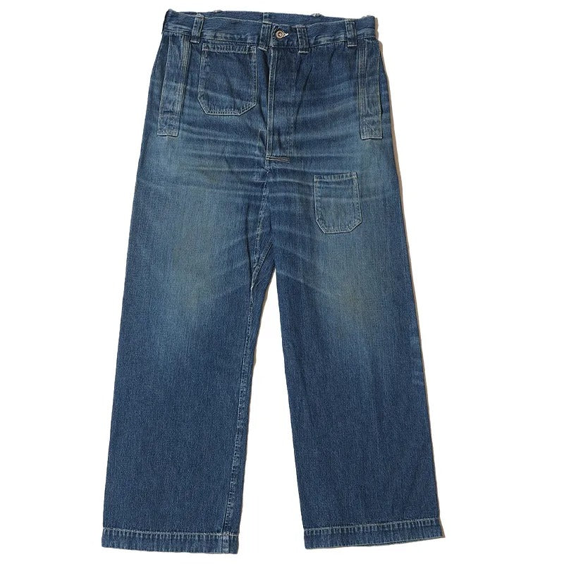 JG-01 1910S NETMAKER'S TROUSERS - USED WASH