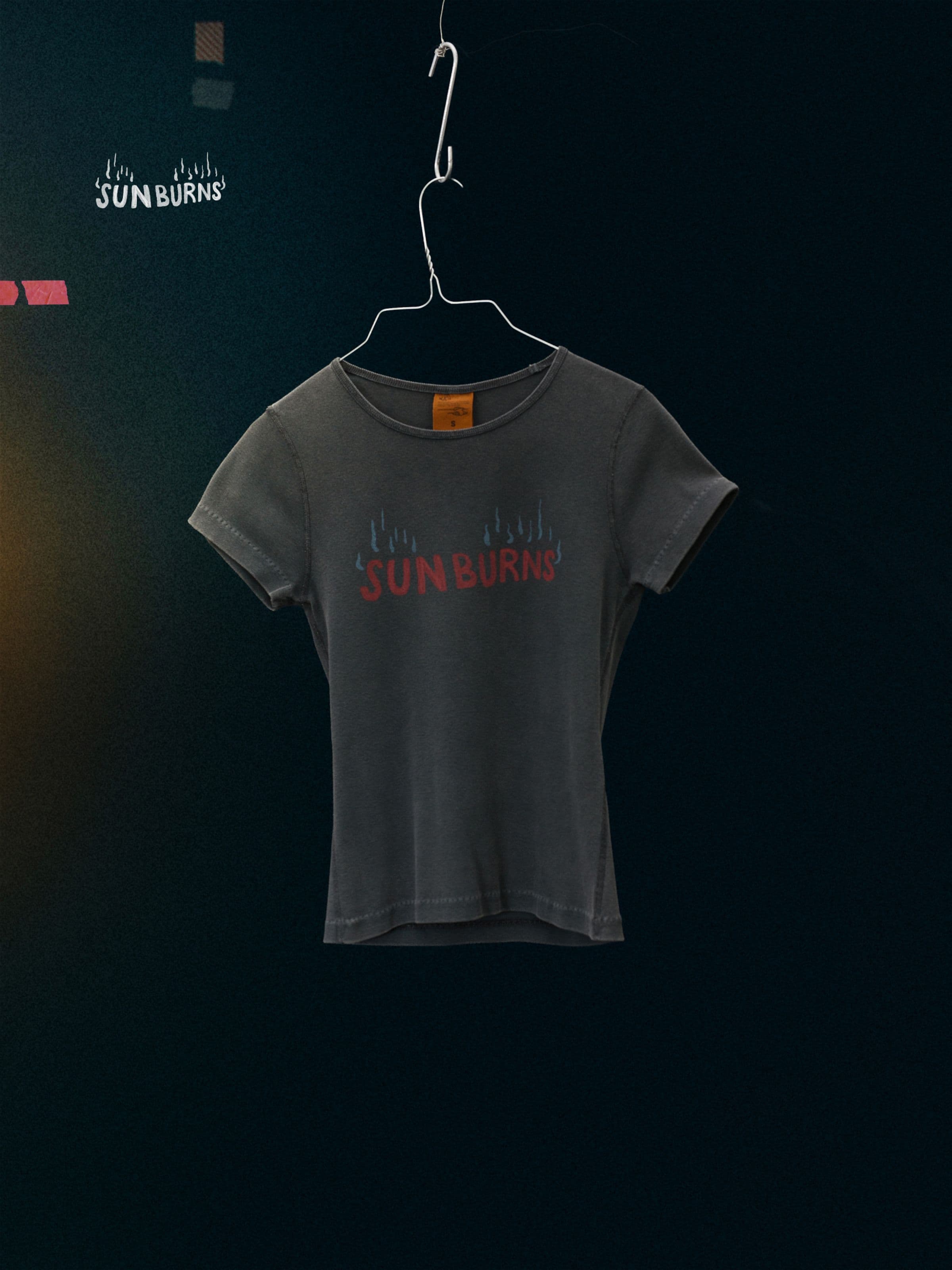 Eve Sunburns T-Shirt - Black