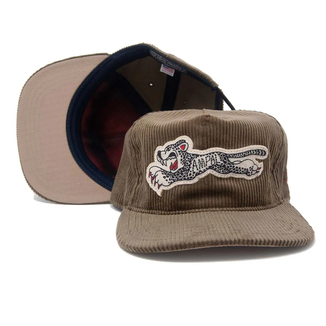 CHEETAH CORD Strapback - OLIVE