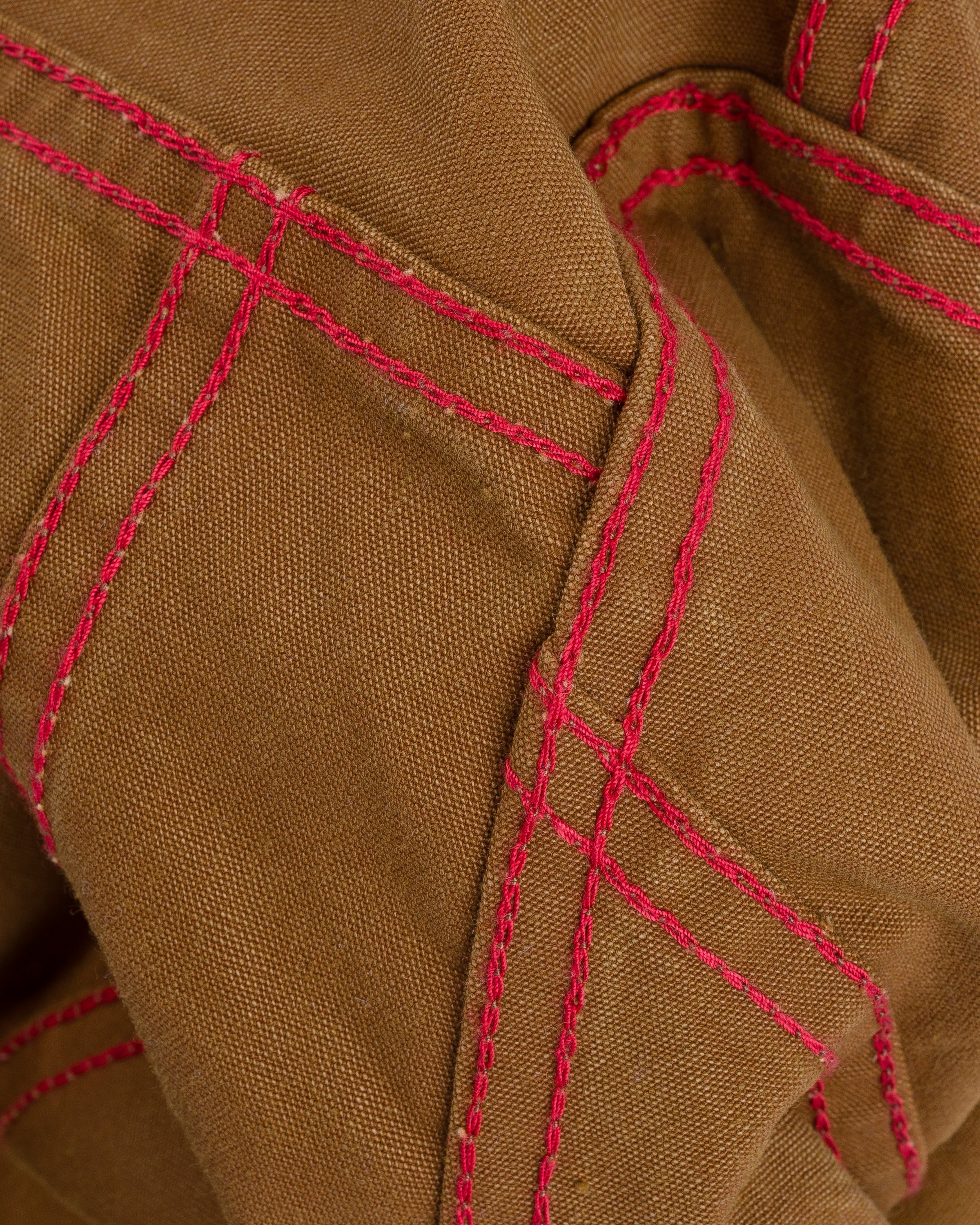 IHJ-147 9oz Canvas Type III Jacket - BROWN