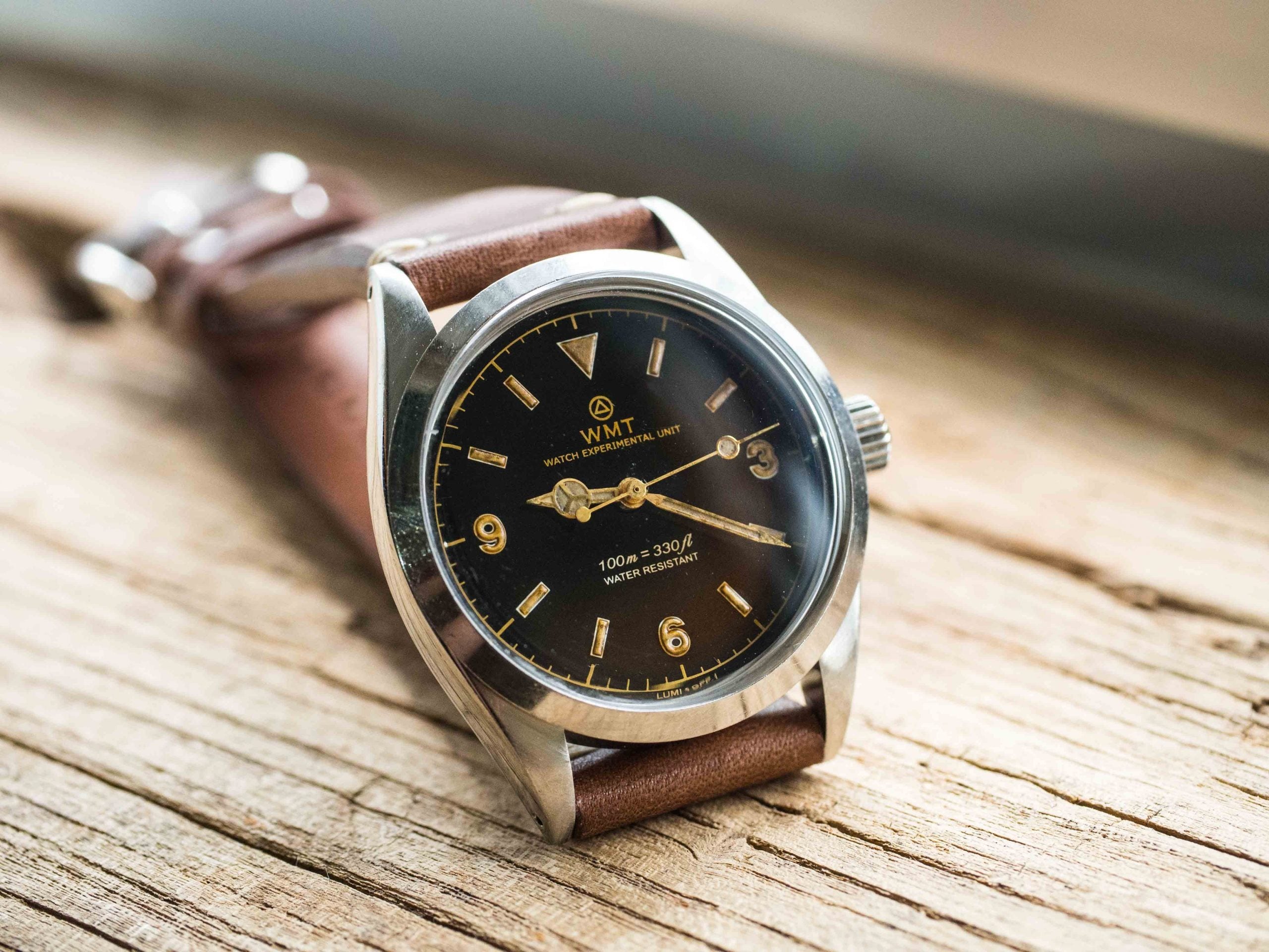 Barracuda - Tropical Brown/Aged Edition/Metal Bracelet + Anziano Leather Strap Set