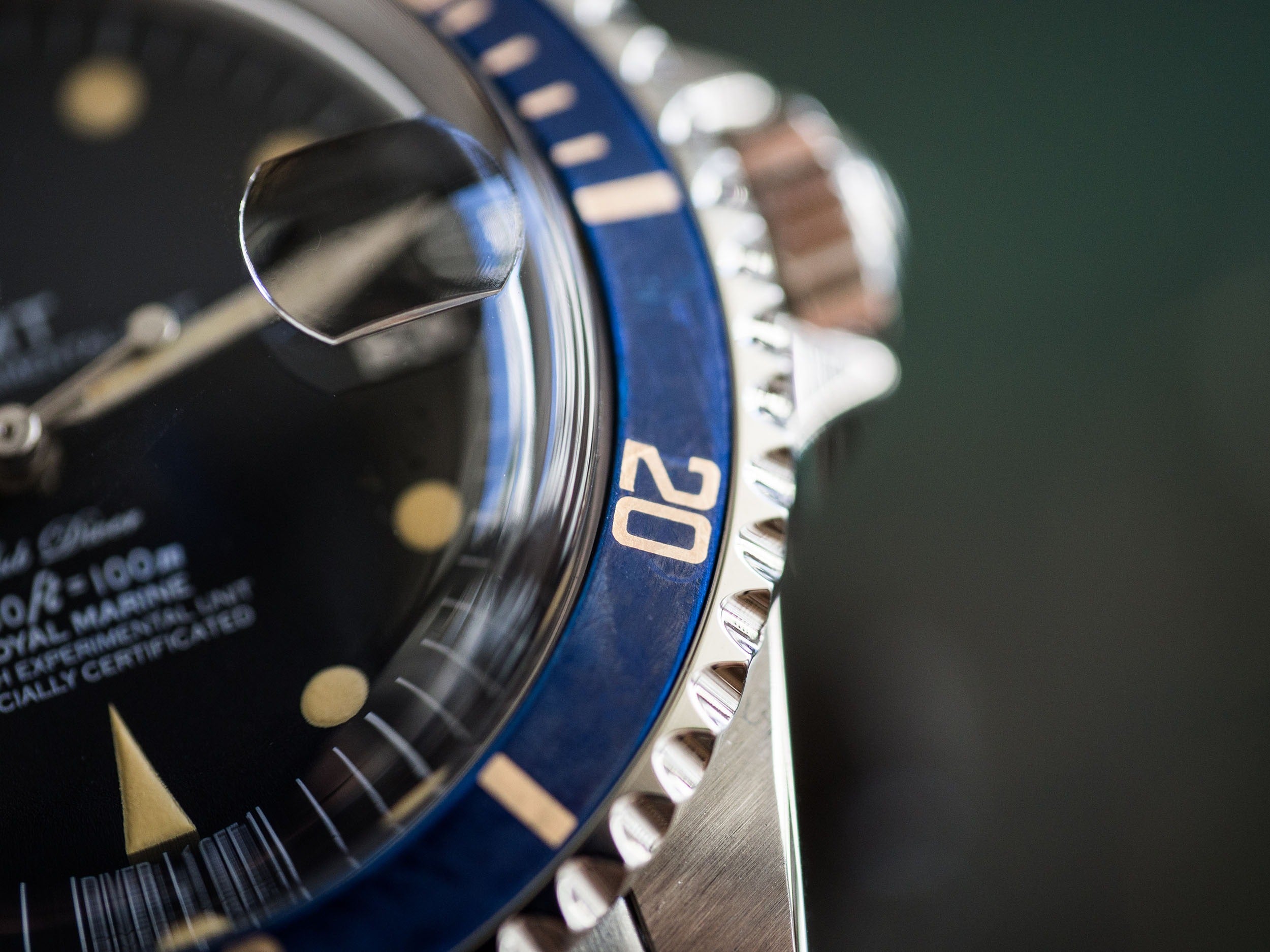 ROYAL MARINE - SUBDIVER / BLUE BEZEL EDITION