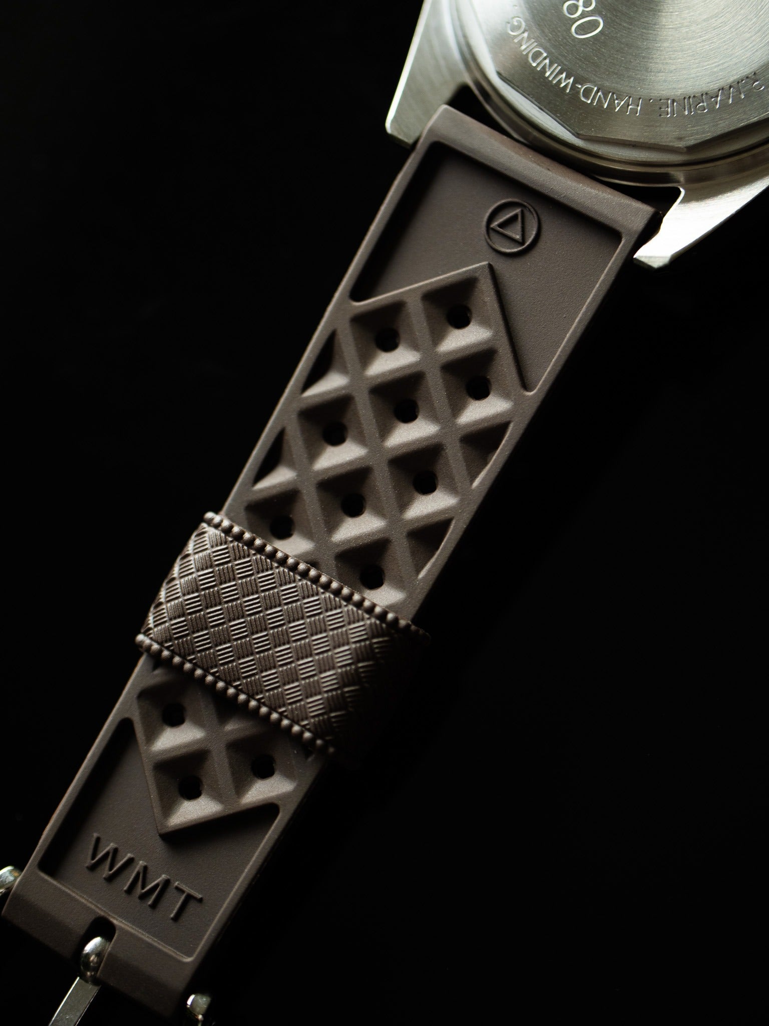 Royal Marine - Tropical Brown/Aged Edition/ Metal Bracelet + Rubber Strap Set