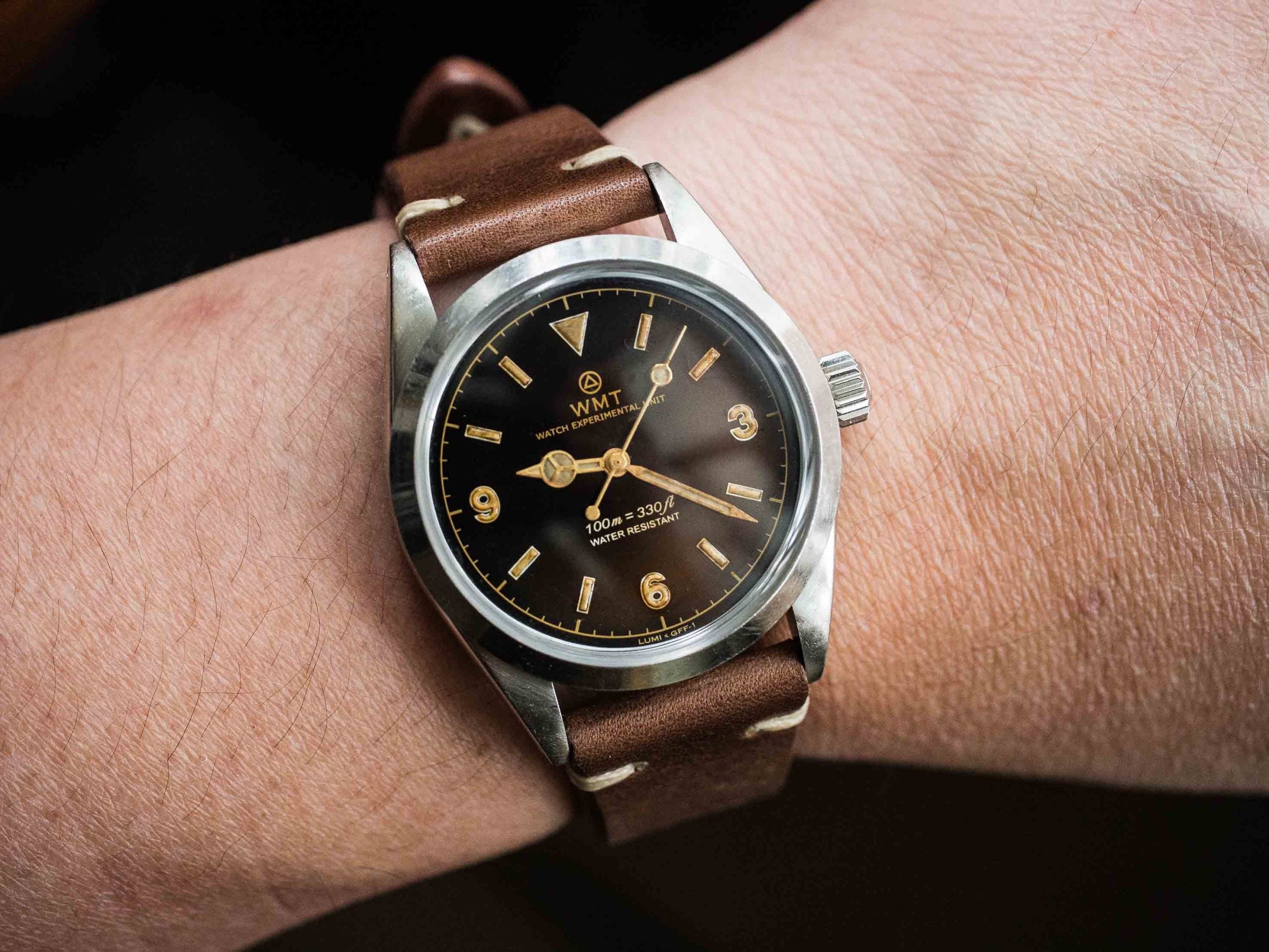 Barracuda - Tropical Brown/Aged Edition/Metal Bracelet + Anziano Leather Strap Set