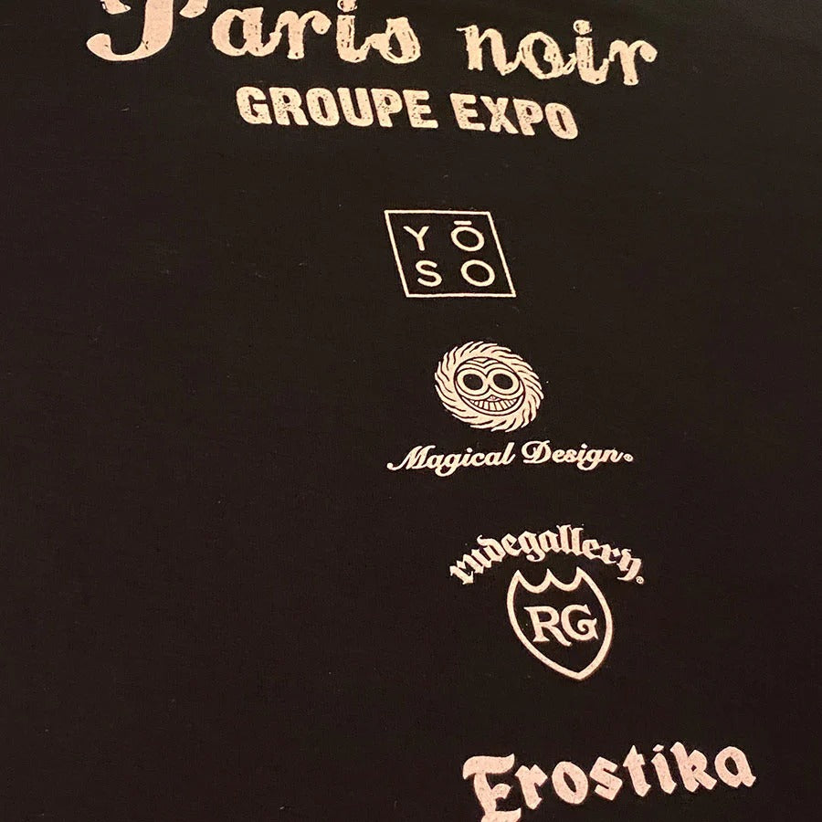 PARIS NOIR TEE S/S by Rockin'Jelly Bean - BLACK