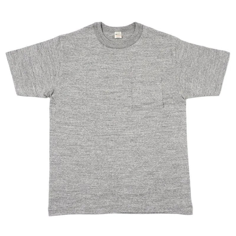 4601 POCKET TEE - HEATHER GREY