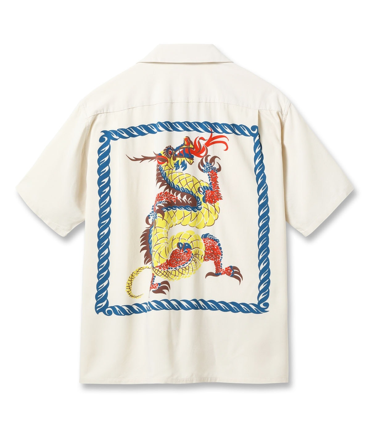SS39529 SUN SURF SPECIAL EDITION “DRAGON” (SHORT SLEEVE) - WHITE