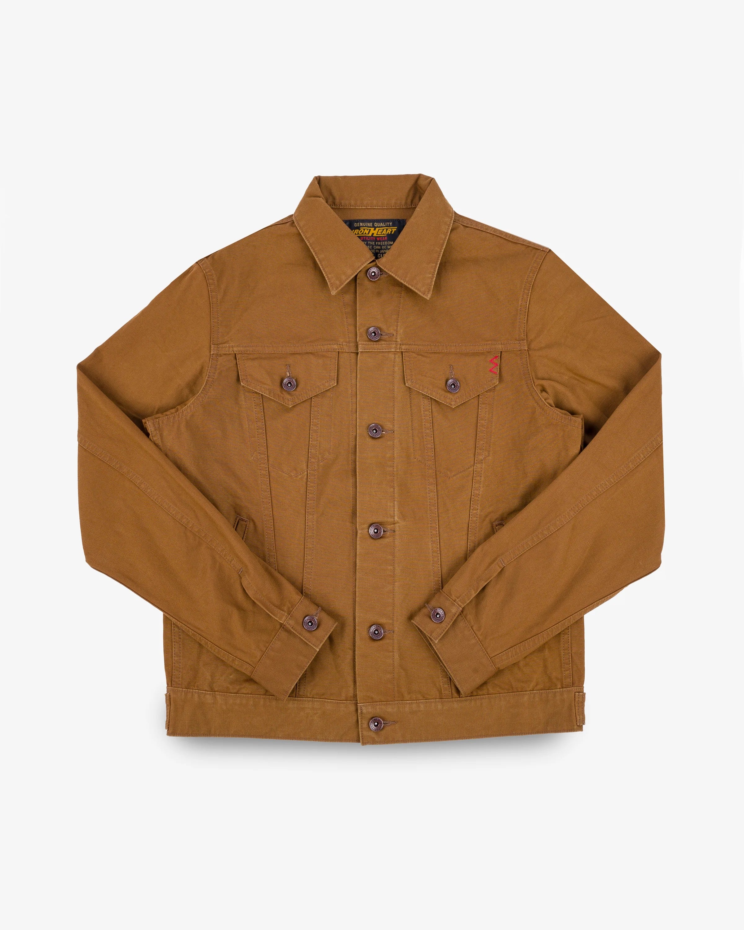 IHJ-147 9oz Canvas Type III Jacket - BROWN