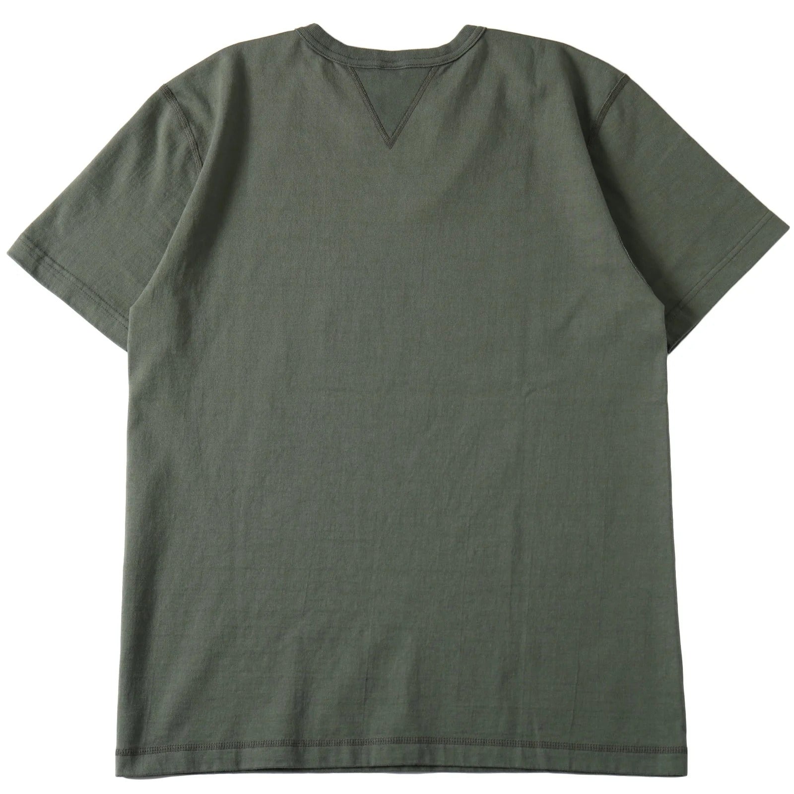 BR-8145 STANDARD COZUN Double V-gusset S/S T-shirt - MIL.GREEN