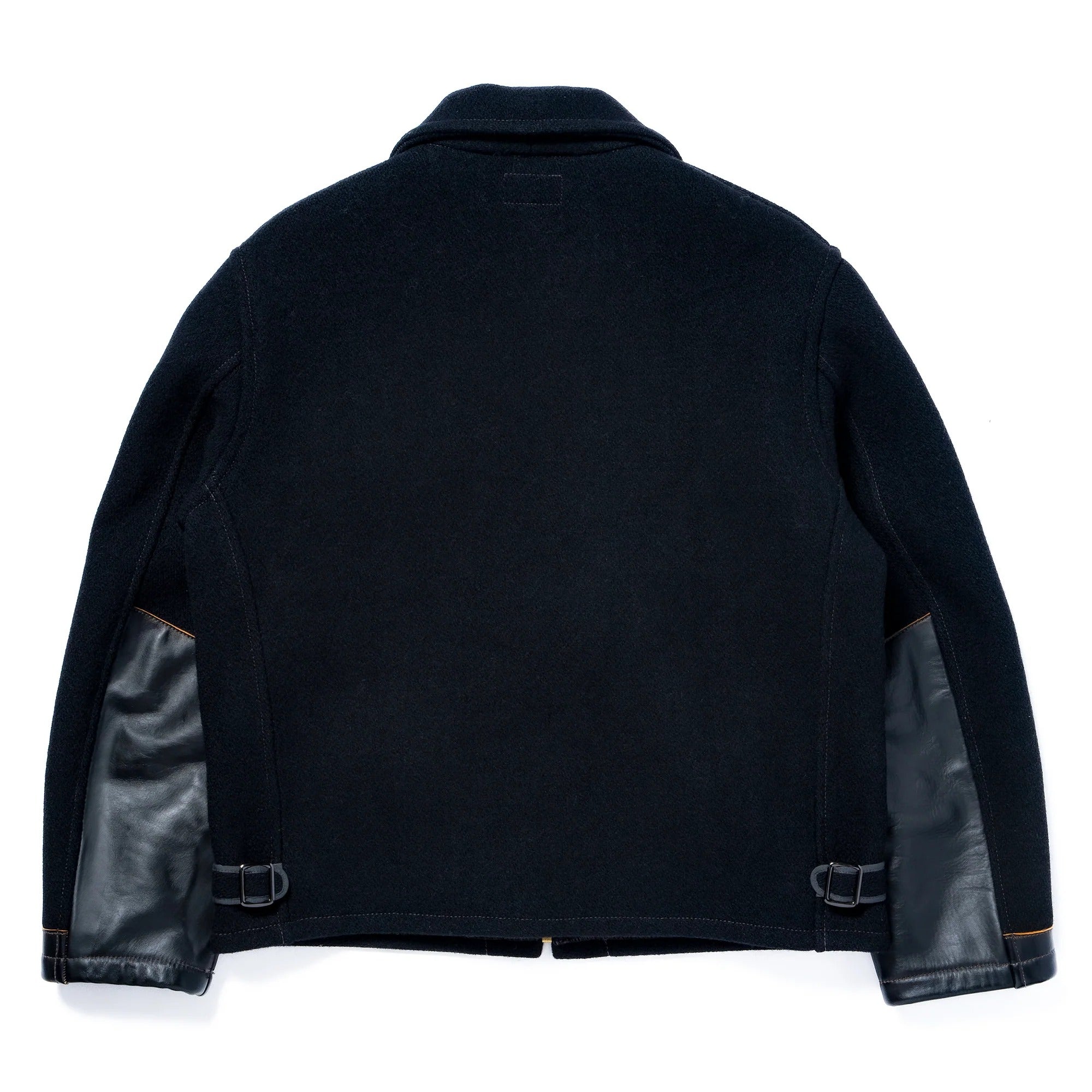 MJ25111 WOOL FIELD SPORTS JACKET - BLACK