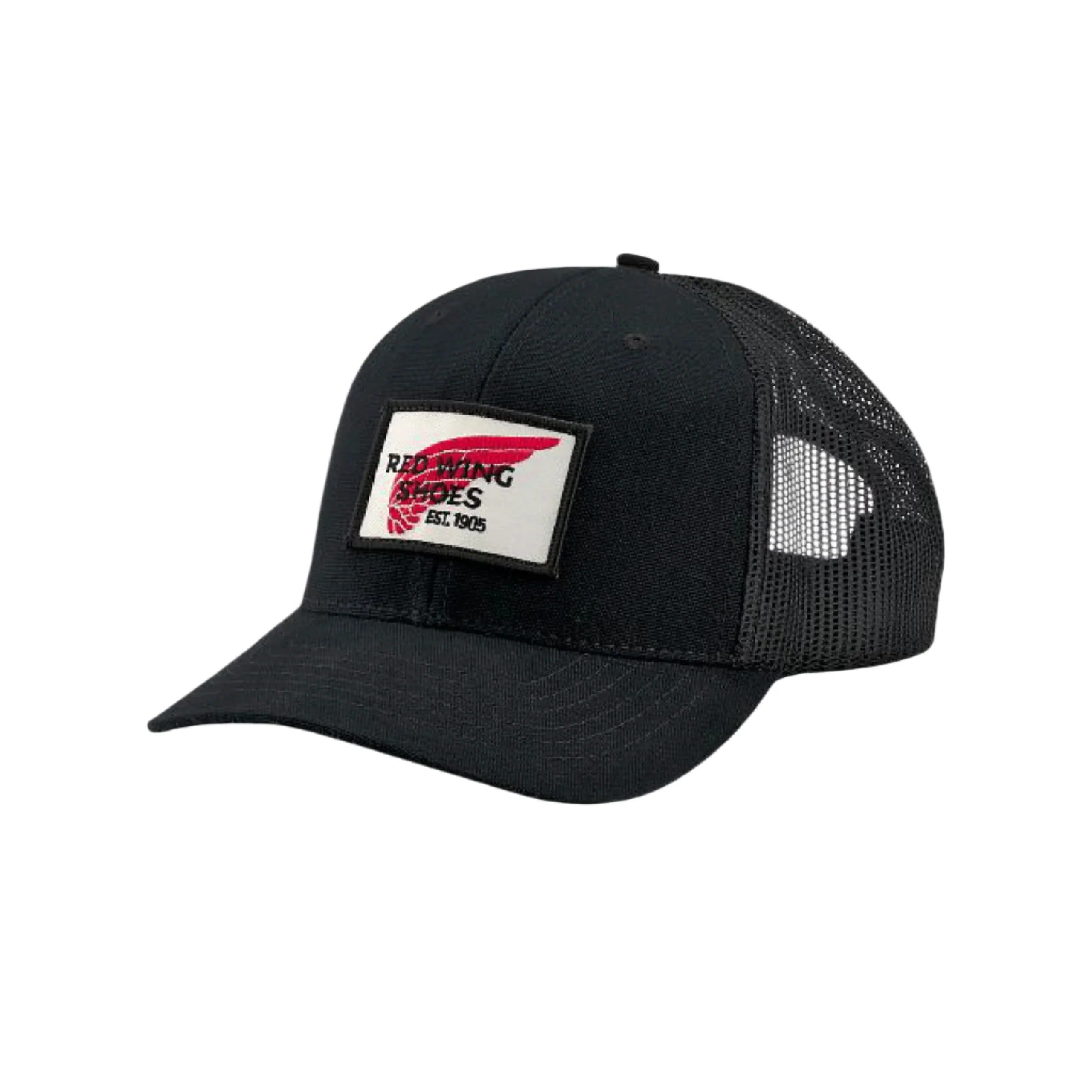 97469 EMBROIDERED LOGO BALL CAP - BLACK